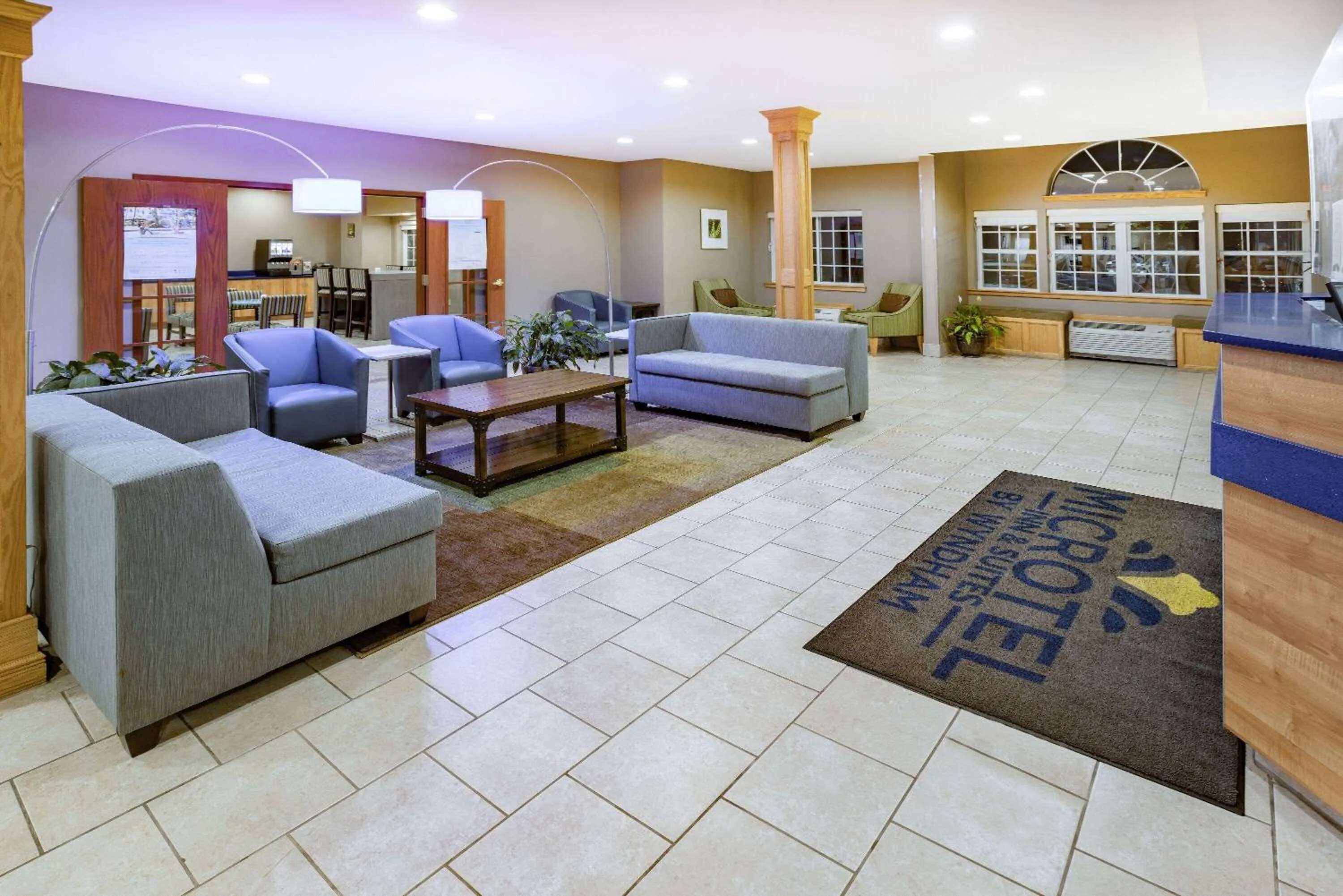 Lobby or reception in Microtel Inn & Suites by Wyndham Johnstown