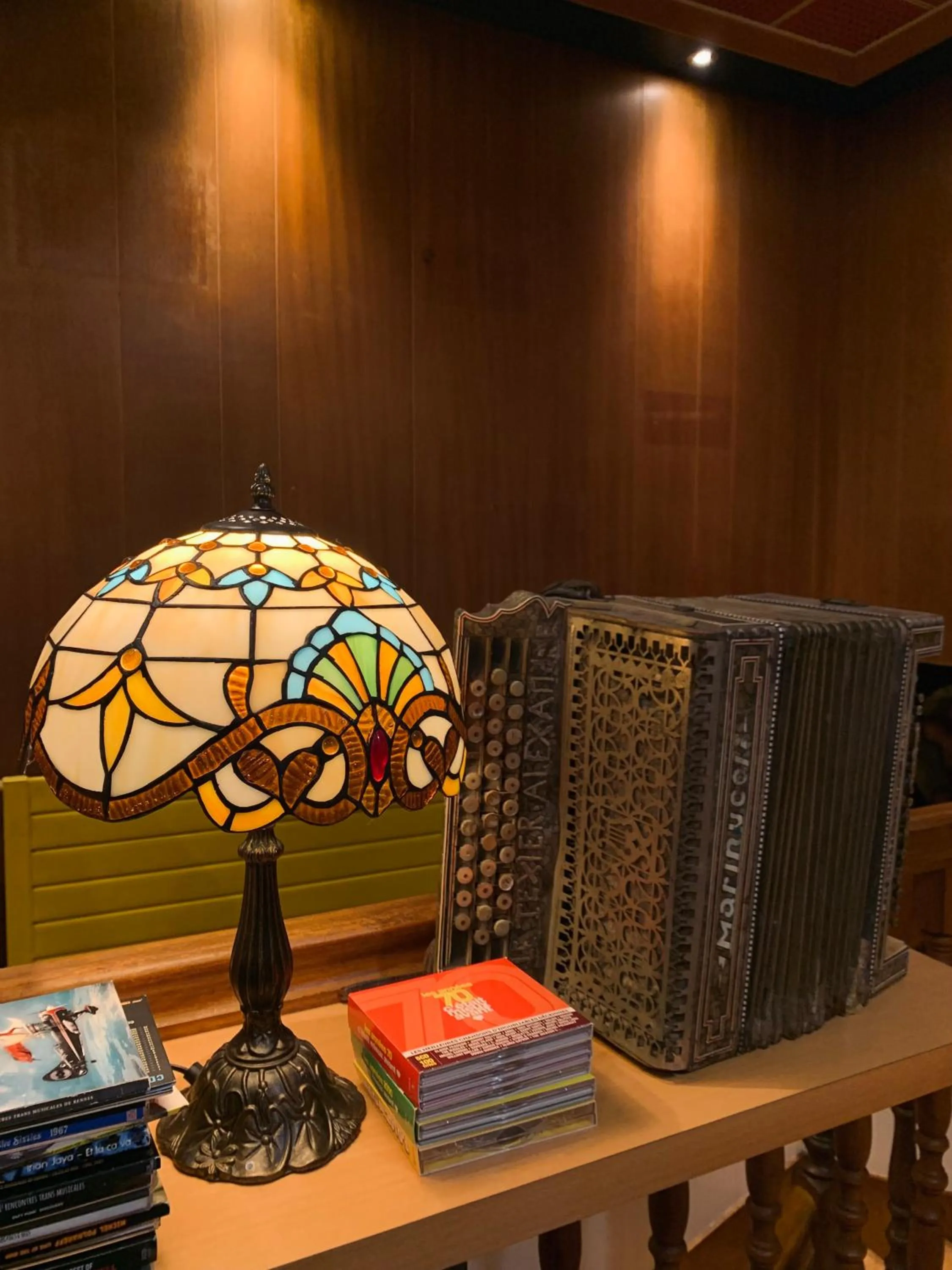 Decorative detail in Hotel Arcantis Le Voltaire