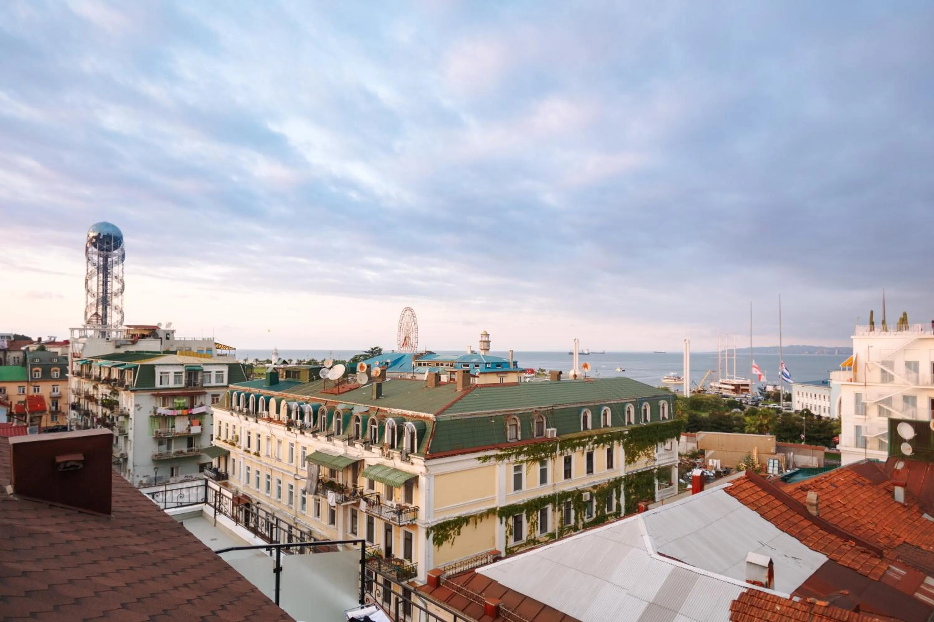 City view in Bel Mare Boutique Hotel