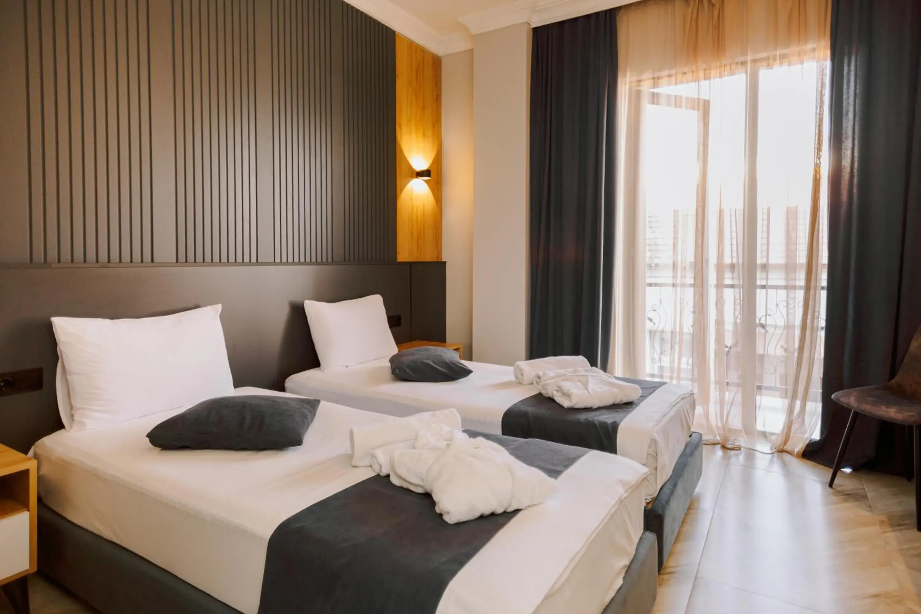 Twin Room with Balcony in Bel Mare Boutique Hotel Twin Room with Balcony in Bel Mare Boutique Hotel