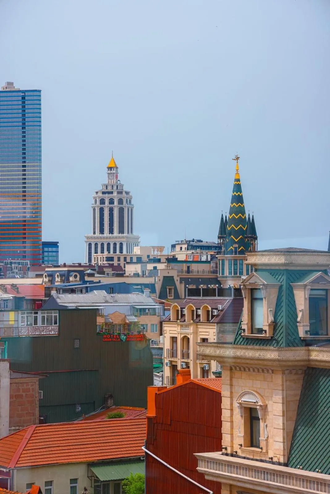 City view in Bel Mare Boutique Hotel