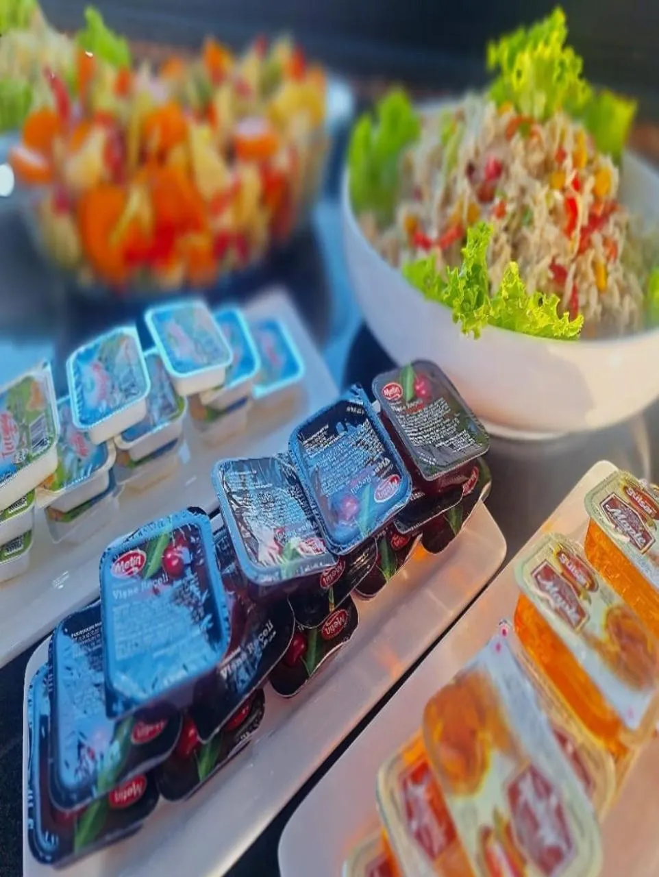 Buffet breakfast in Bel Mare Boutique Hotel