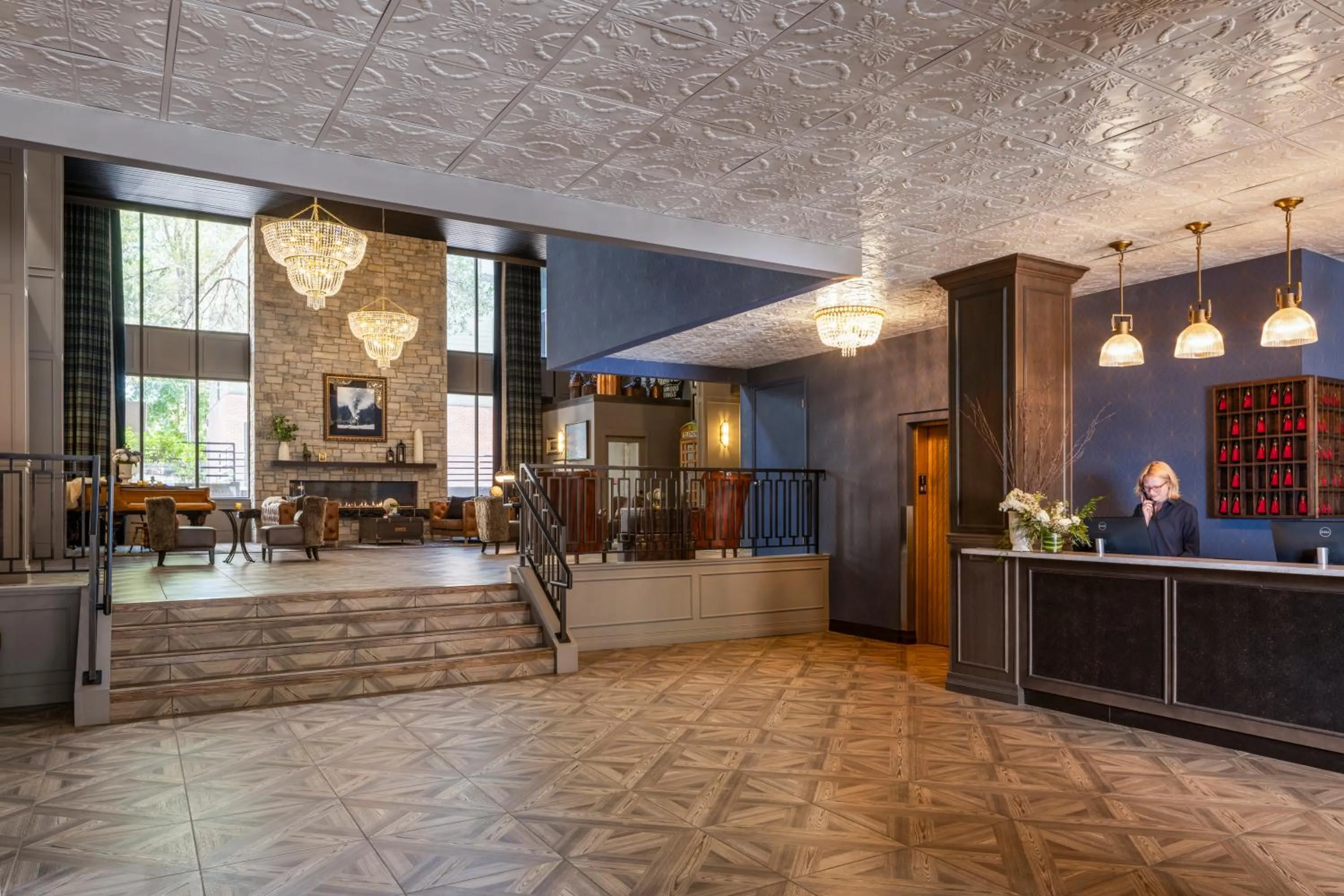 Lobby or reception in Hotel Maxwell Anderson