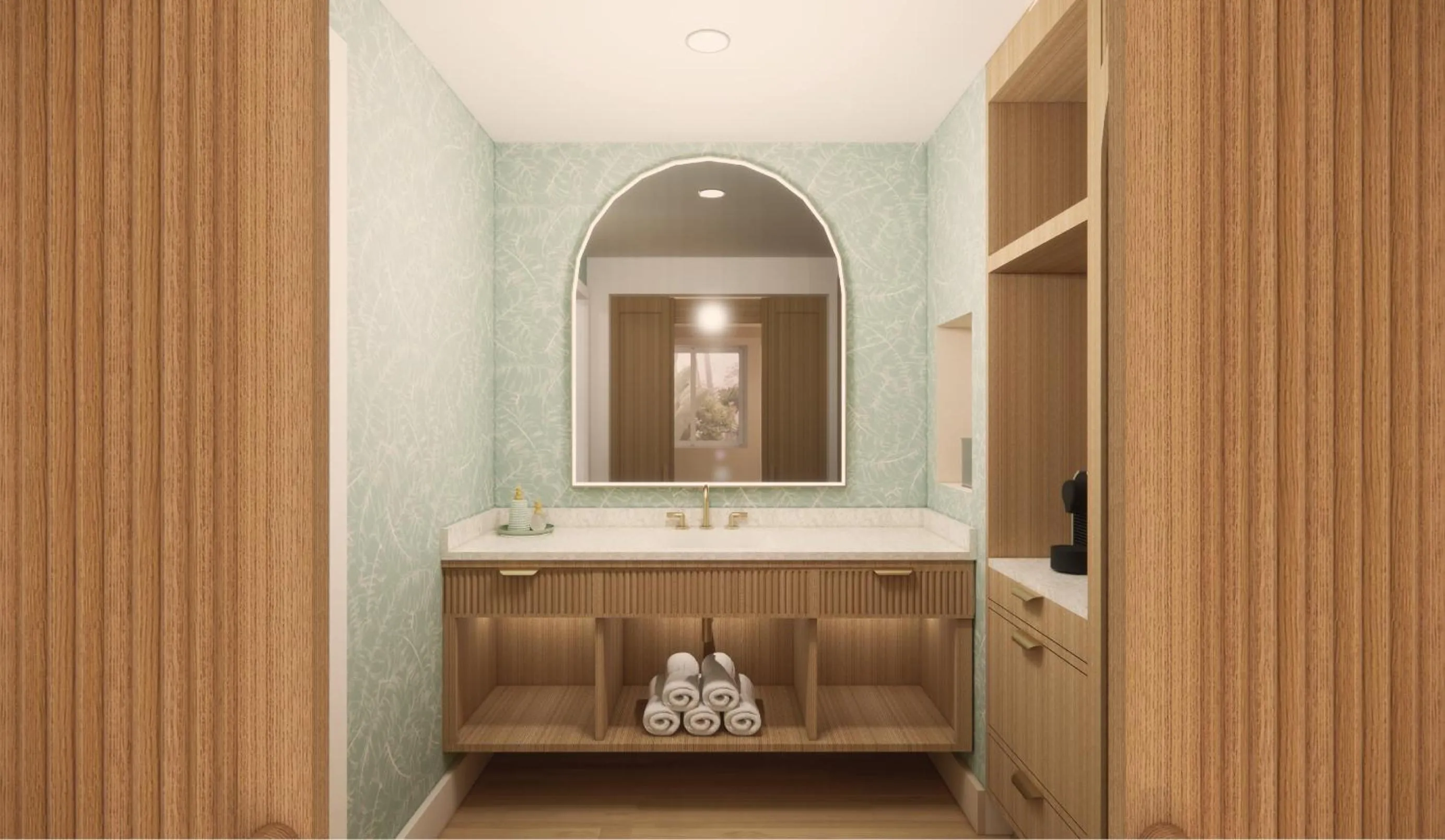 Bathroom in Pavilion Hotel