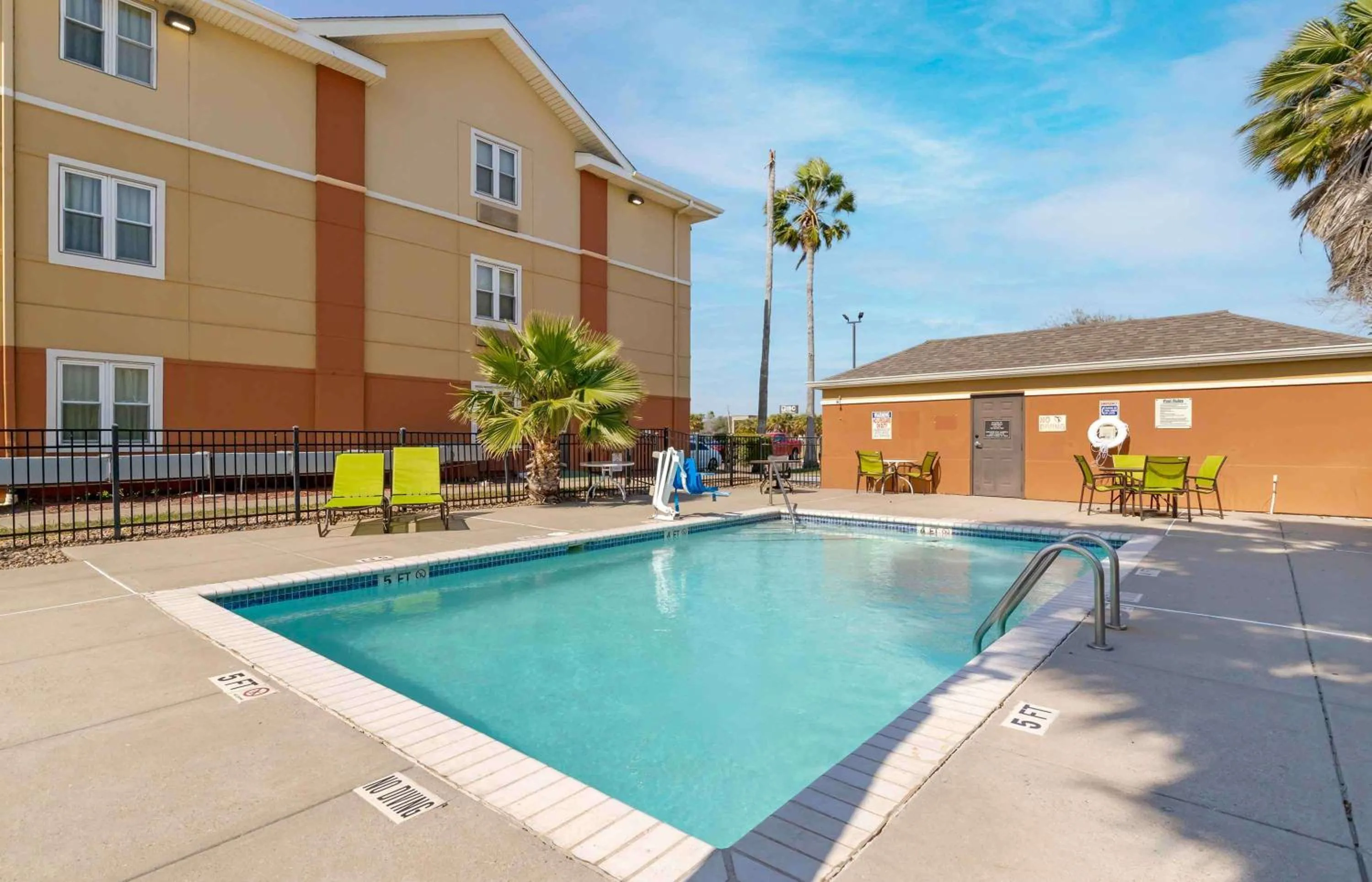 Pool view in Extended Stay America Suites - Corpus Christi - Staples