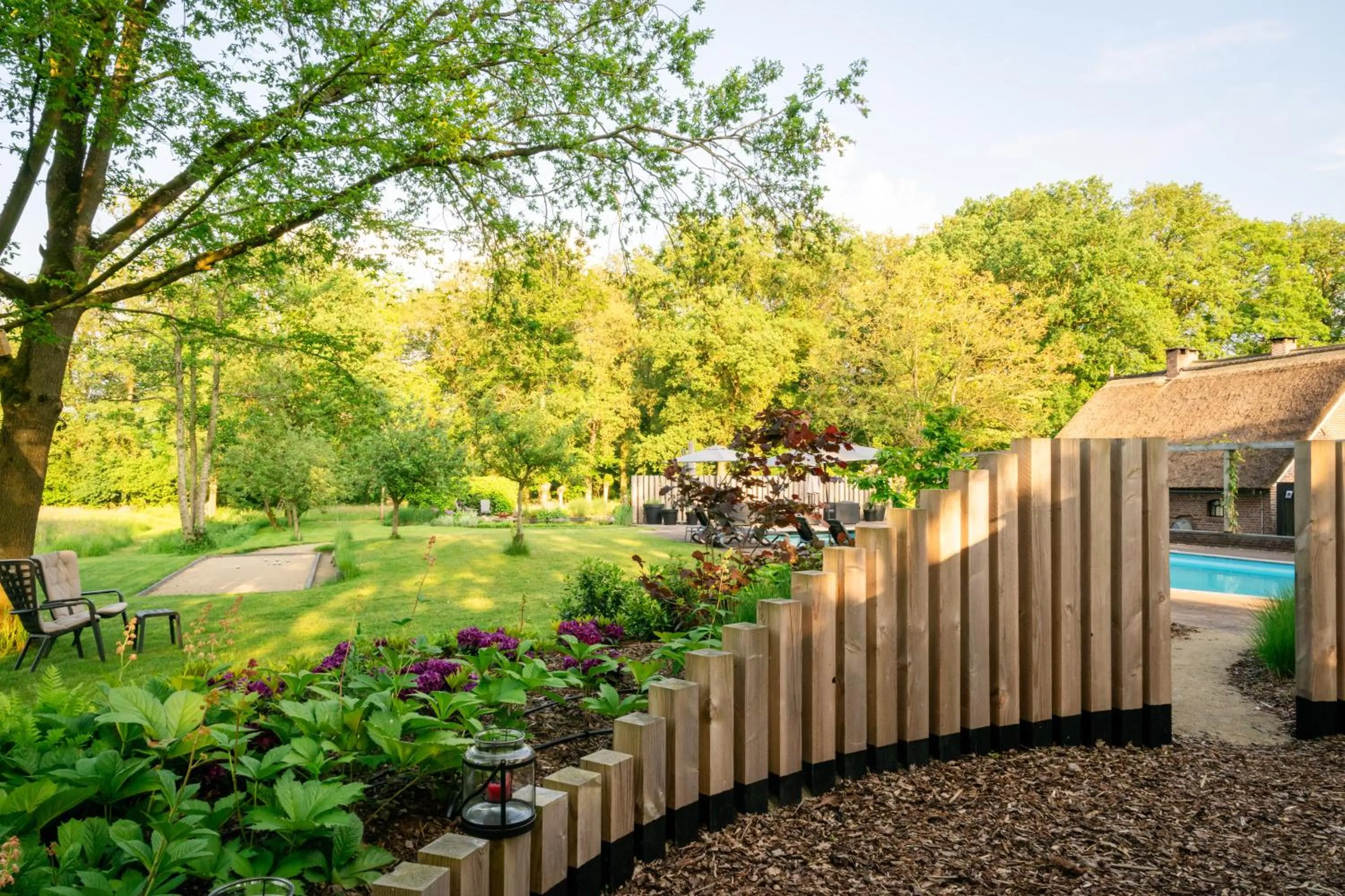 Swimming pool in B&B Otterstee
