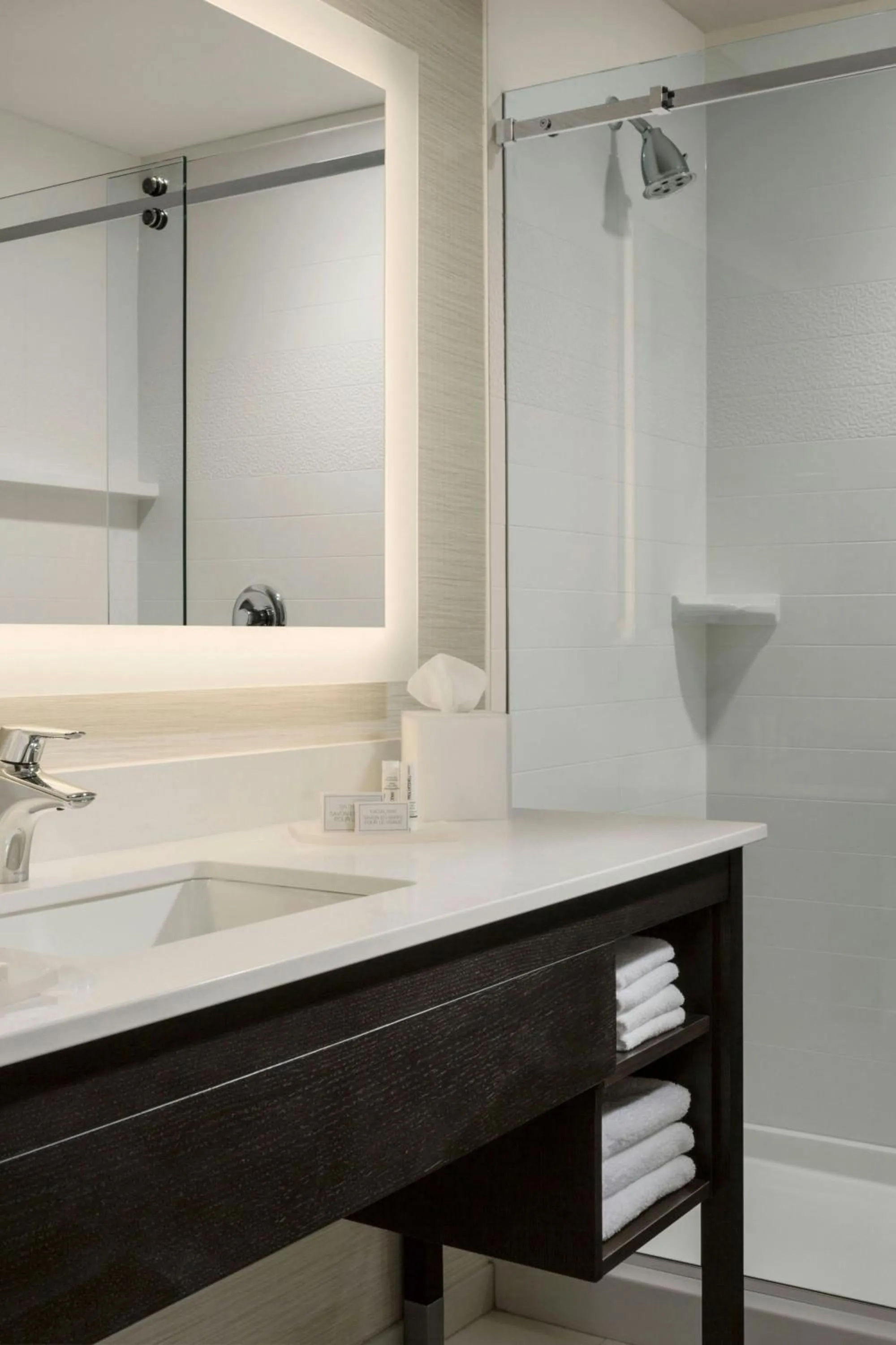 Bathroom in Fairfield by Marriott Waterbury Stowe