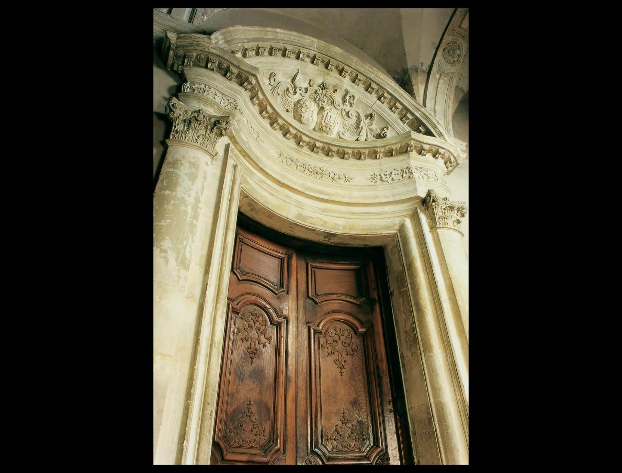 Decorative detail in Hôtel de l'Abbaye des Prémontrés