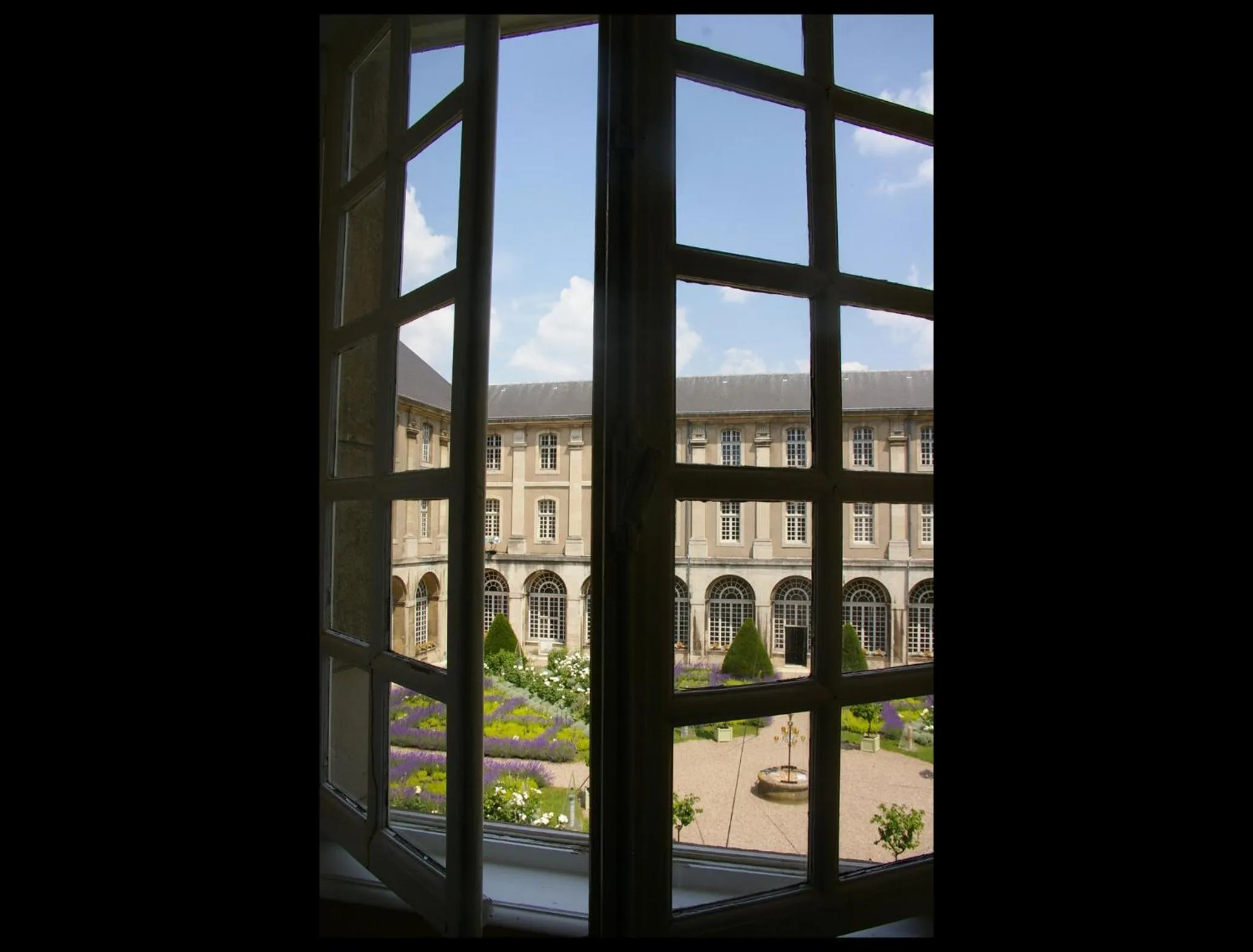 View (from property/room) in Hôtel de l'Abbaye des Prémontrés
