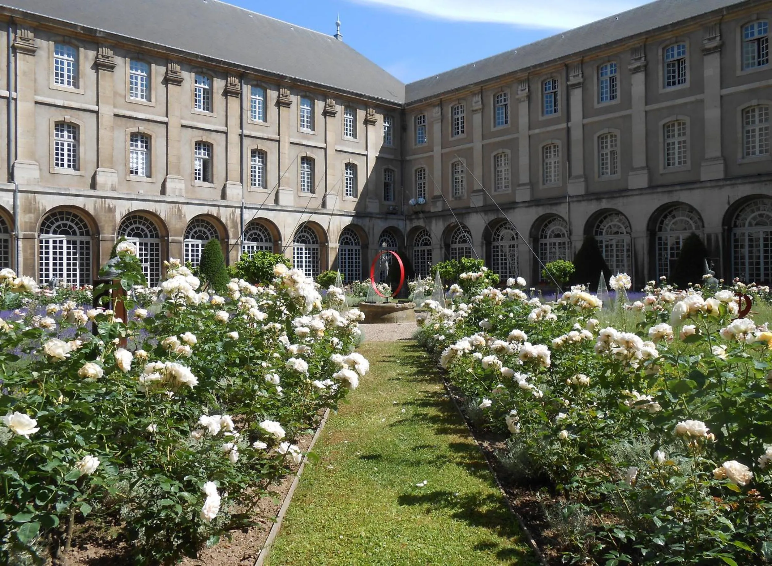 View (from property/room) in Hôtel de l'Abbaye des Prémontrés