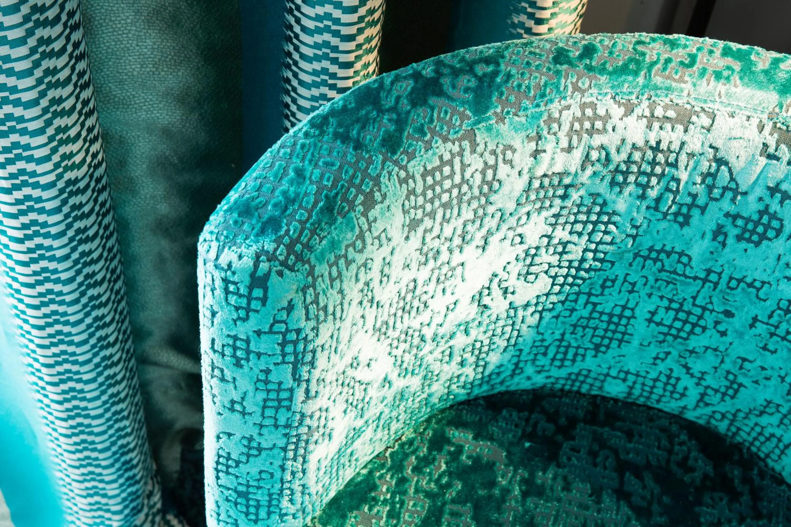 Decorative detail in Hôtel Gustave