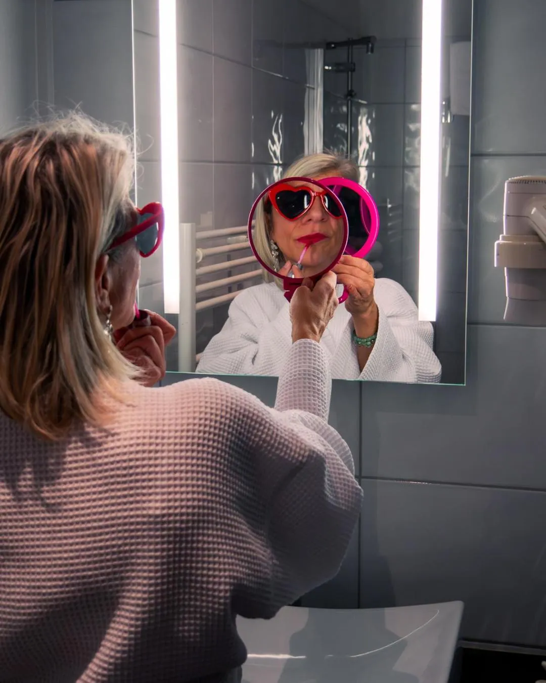 Bathroom in Hôtel Couvent du Franciscain Centre ville