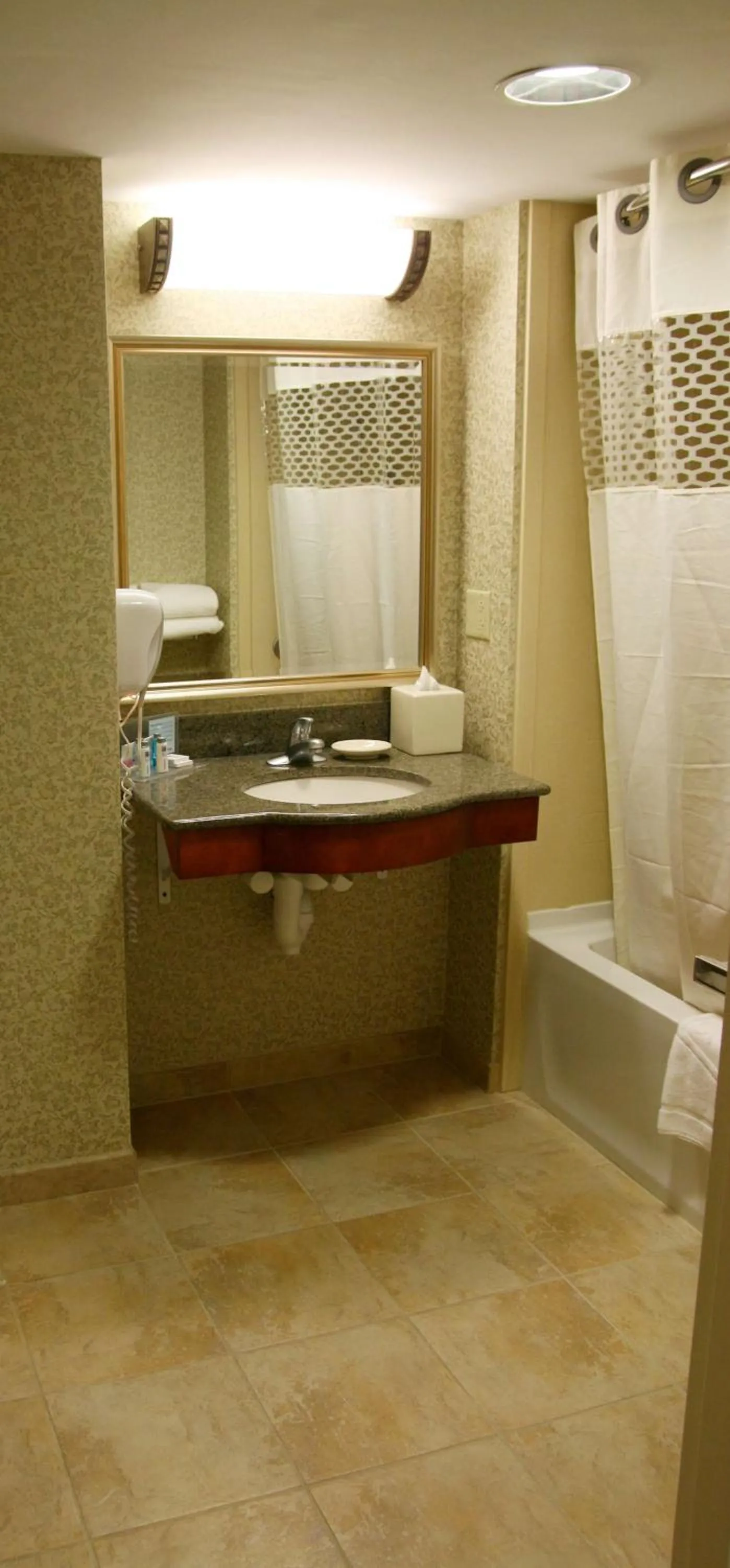 Bathroom in Hampton Inn Easton