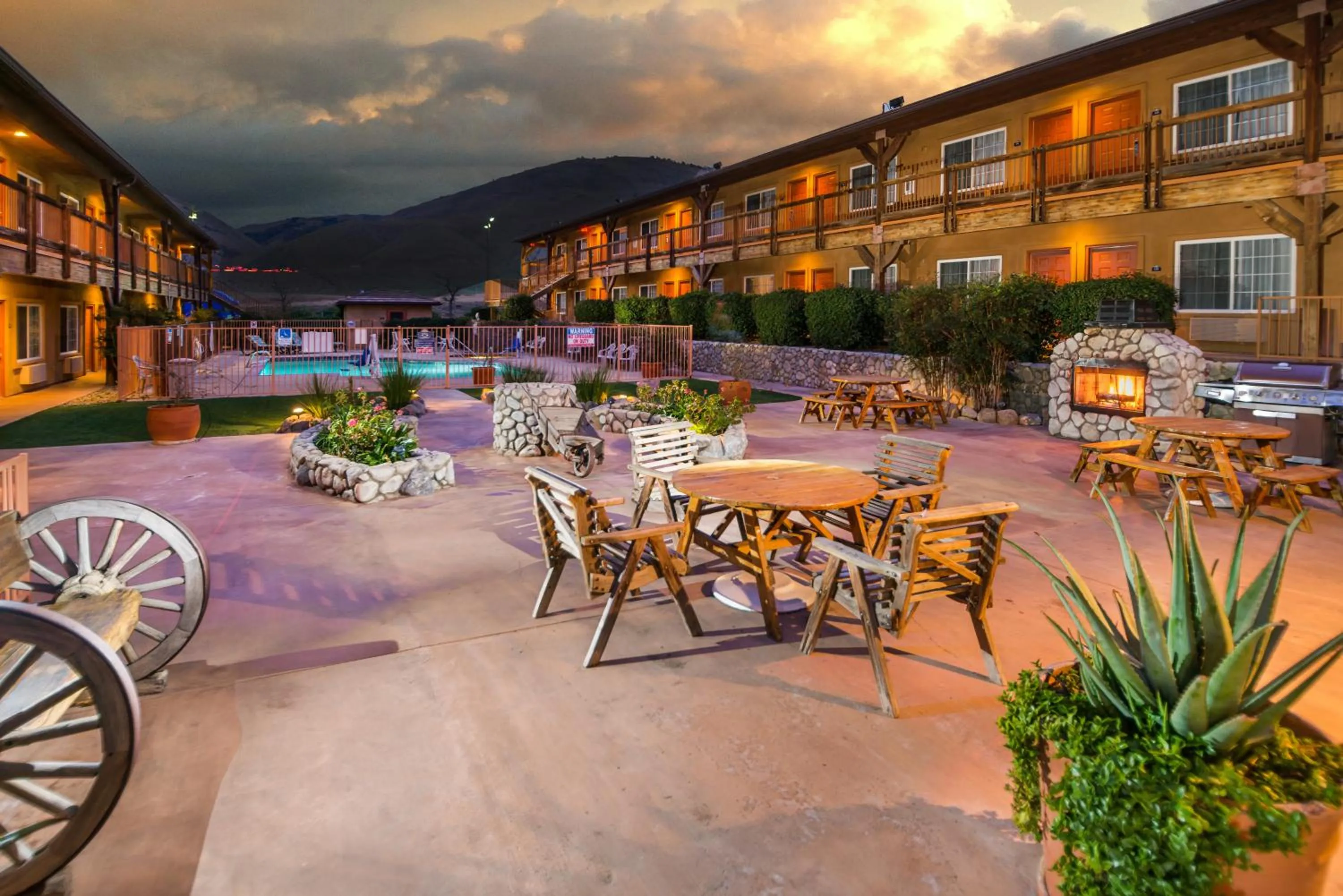Patio in Days Inn by Wyndham Lebec