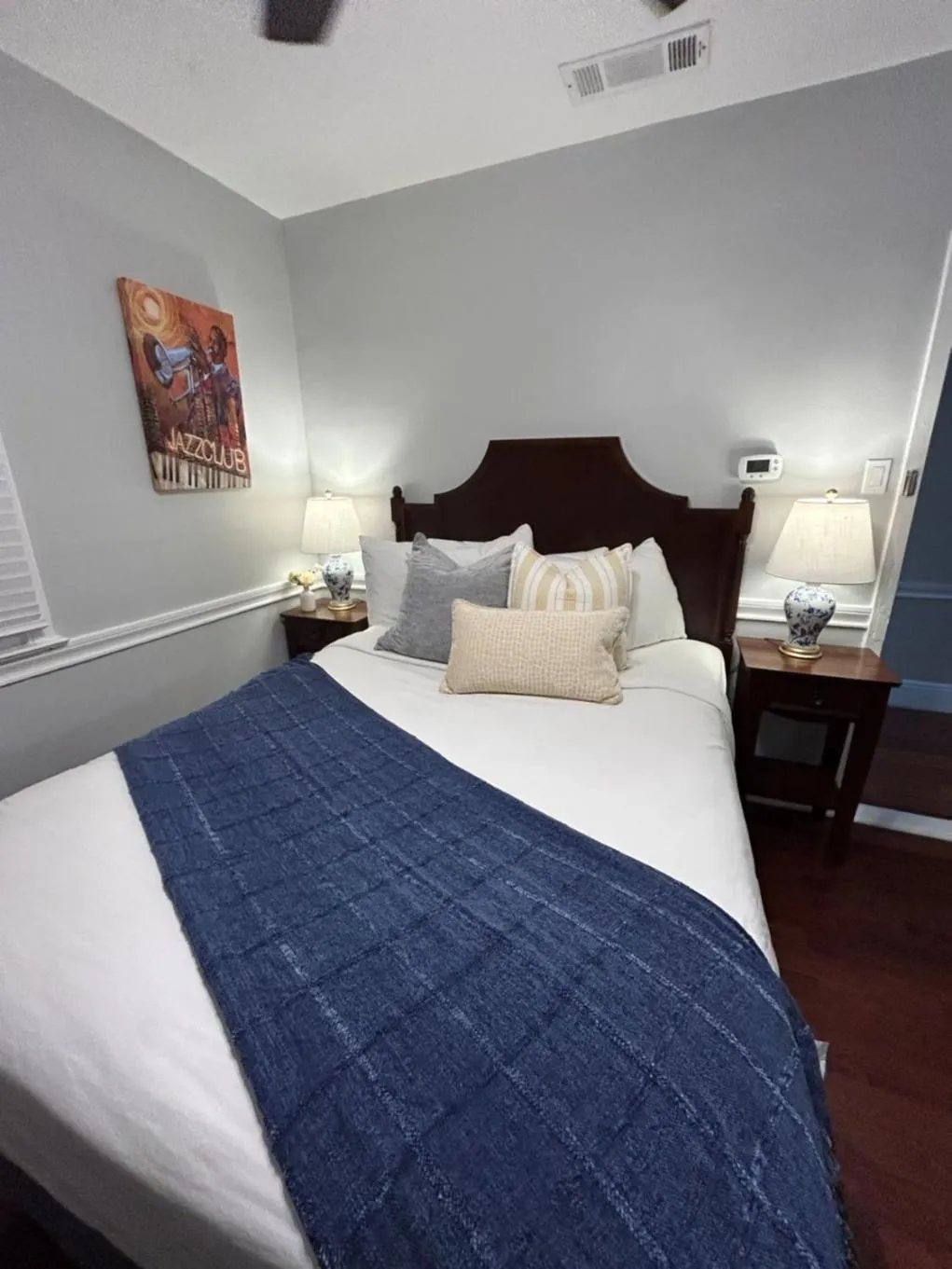 Bed in Hotel St. Pierre French Quarter