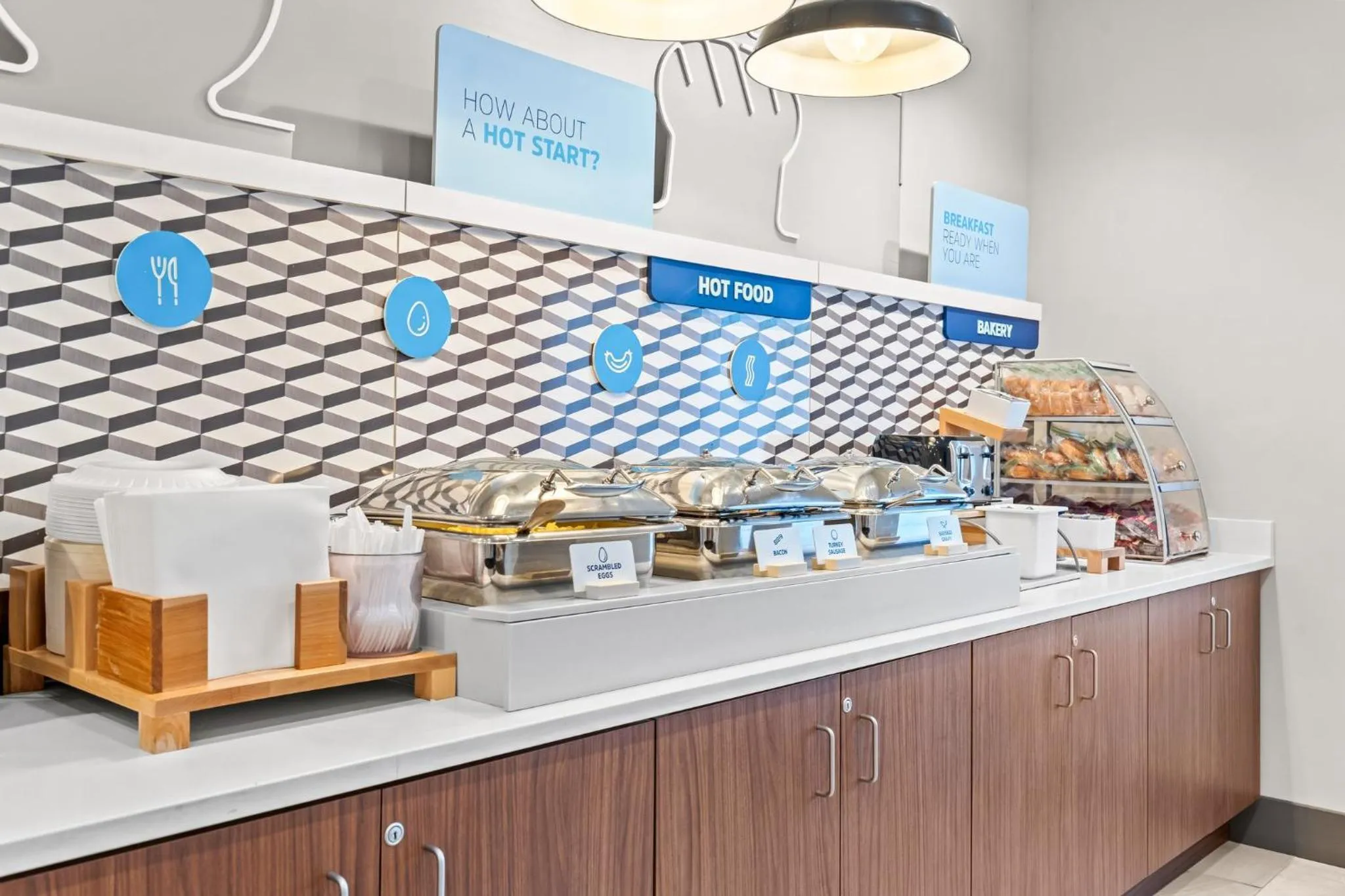 Breakfast in Holiday Inn Express Washington Court House by IHG