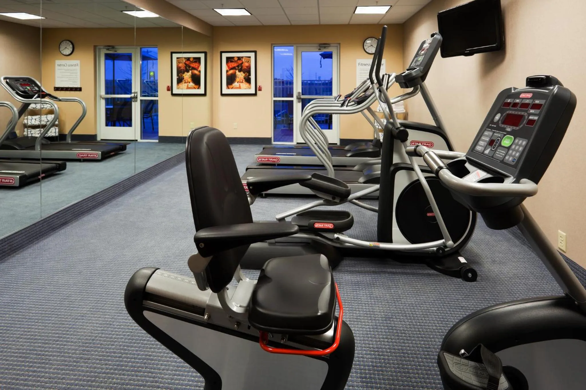 Fitness centre/facilities in Holiday Inn Express Washington Court House by IHG