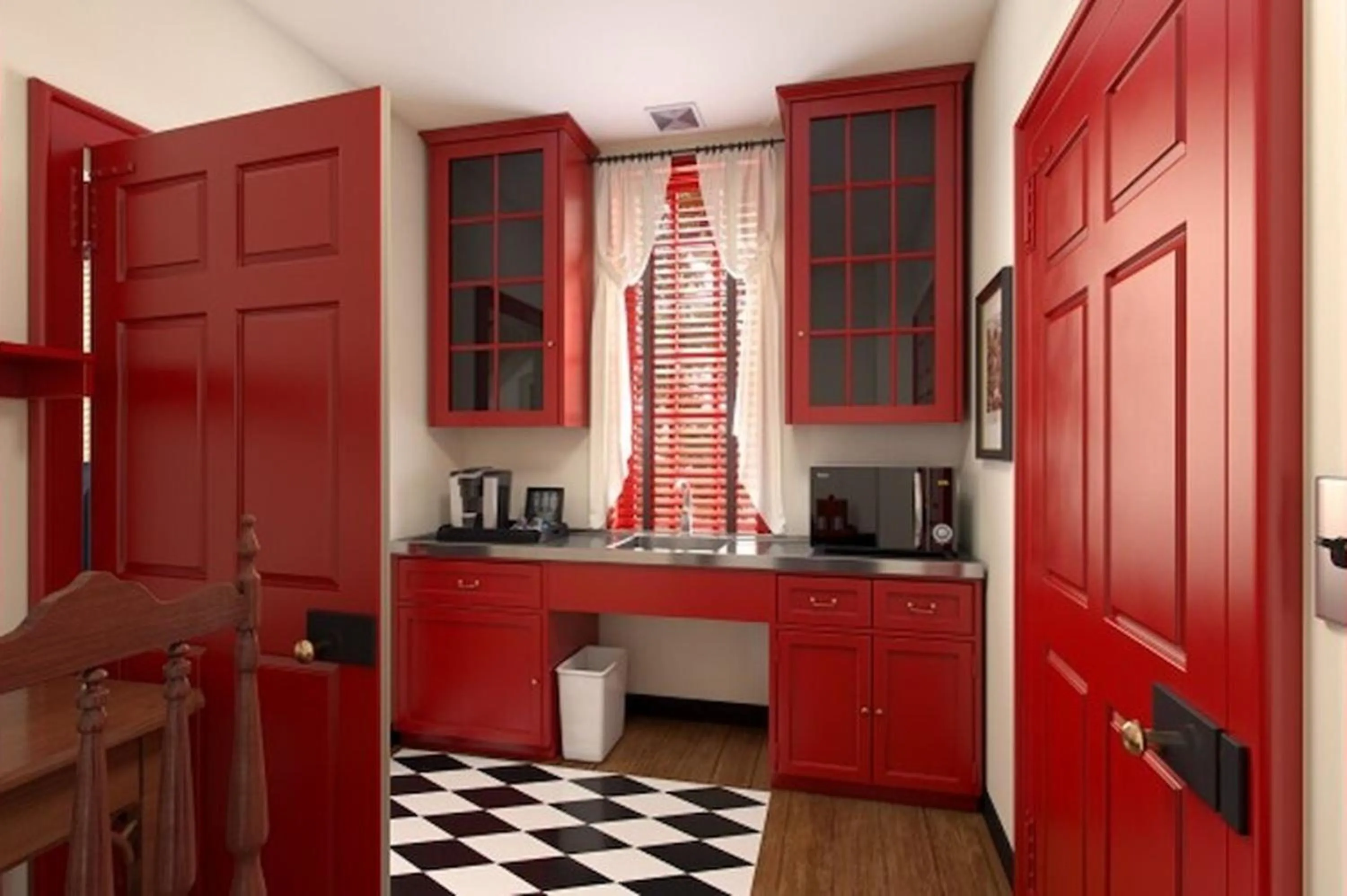 kitchen in Colonial Houses, an official Colonial Williamsburg Hotel