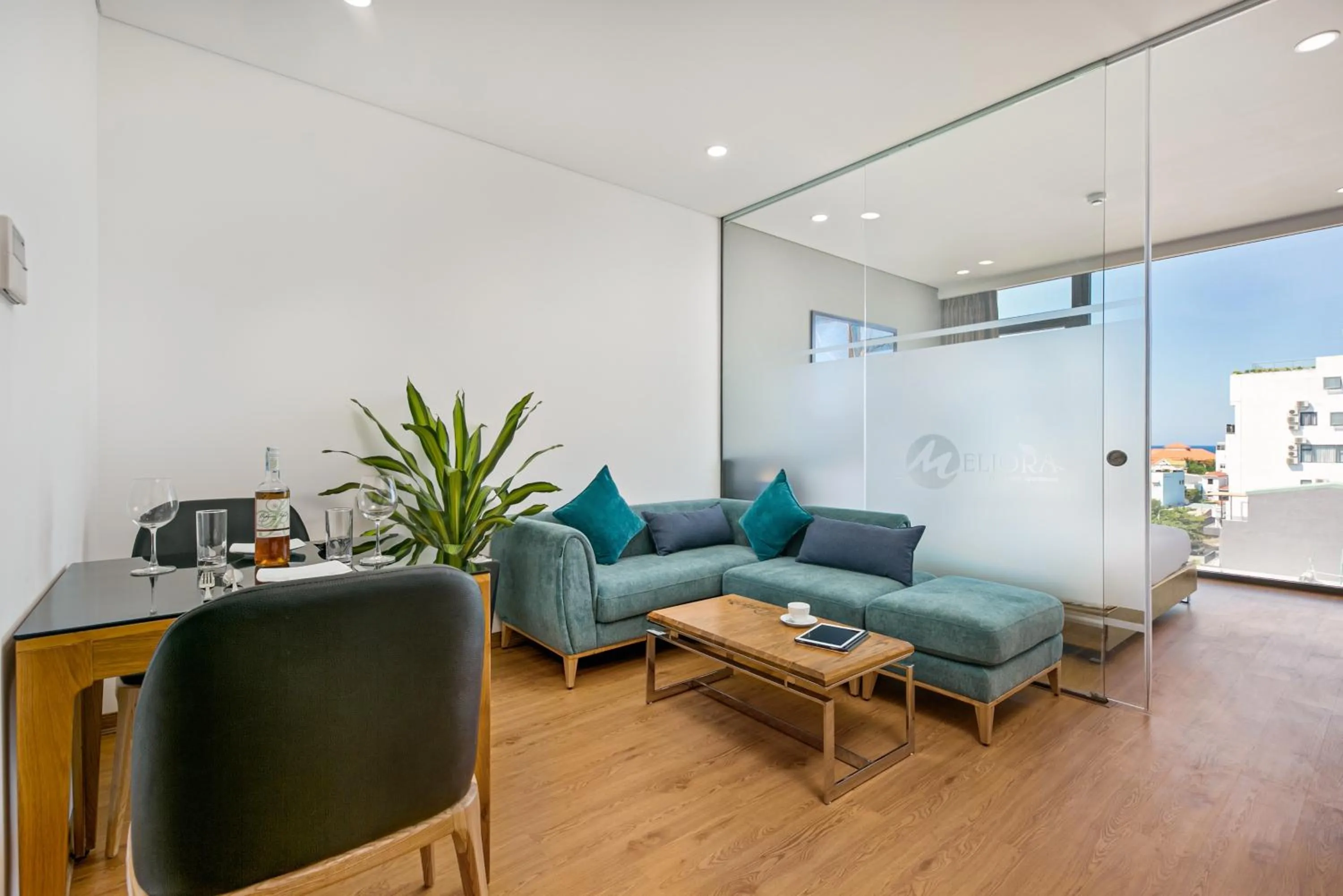 Photo of the whole room in Meliora Hotel & Apartment