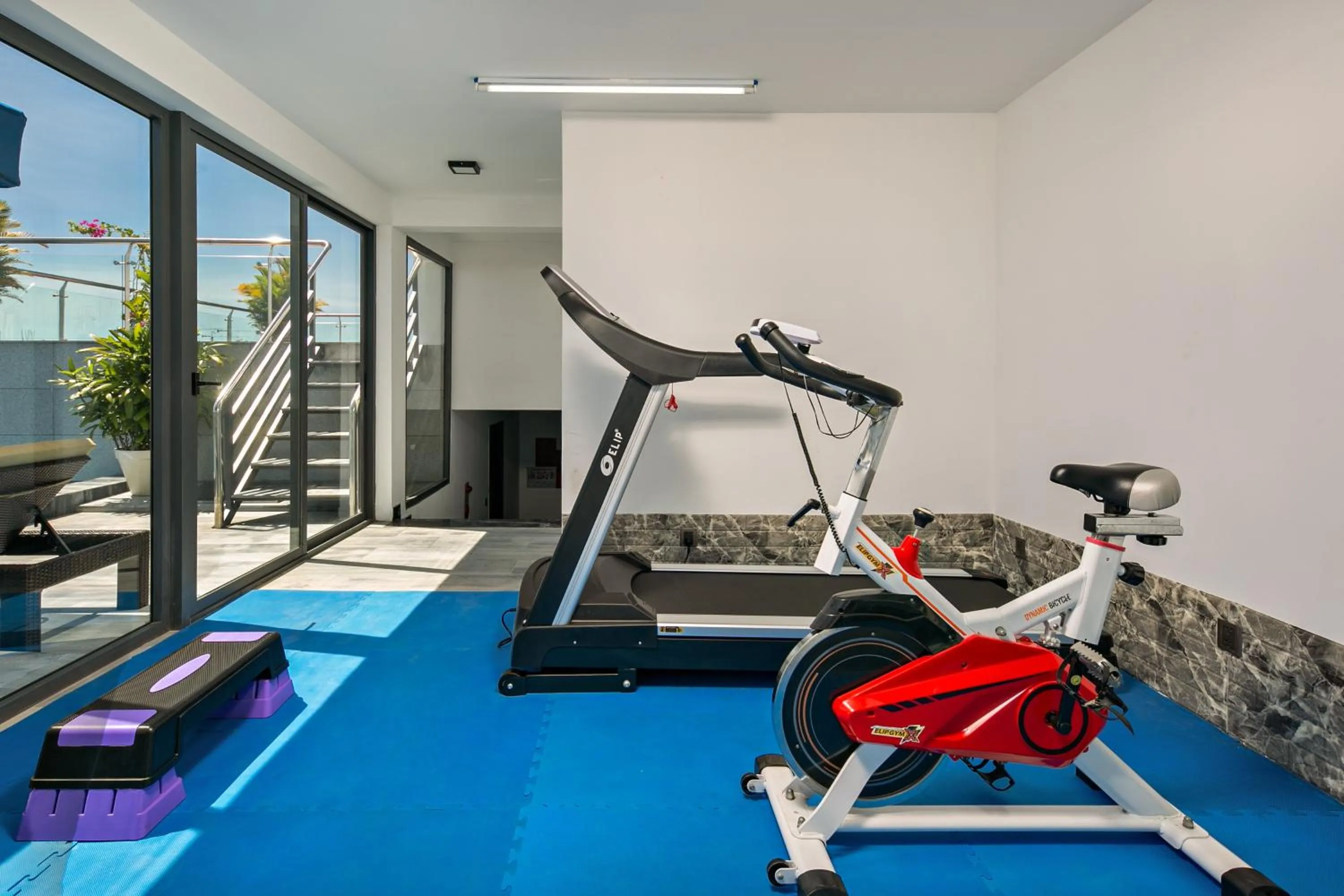 Fitness centre/facilities in Meliora Hotel & Apartment