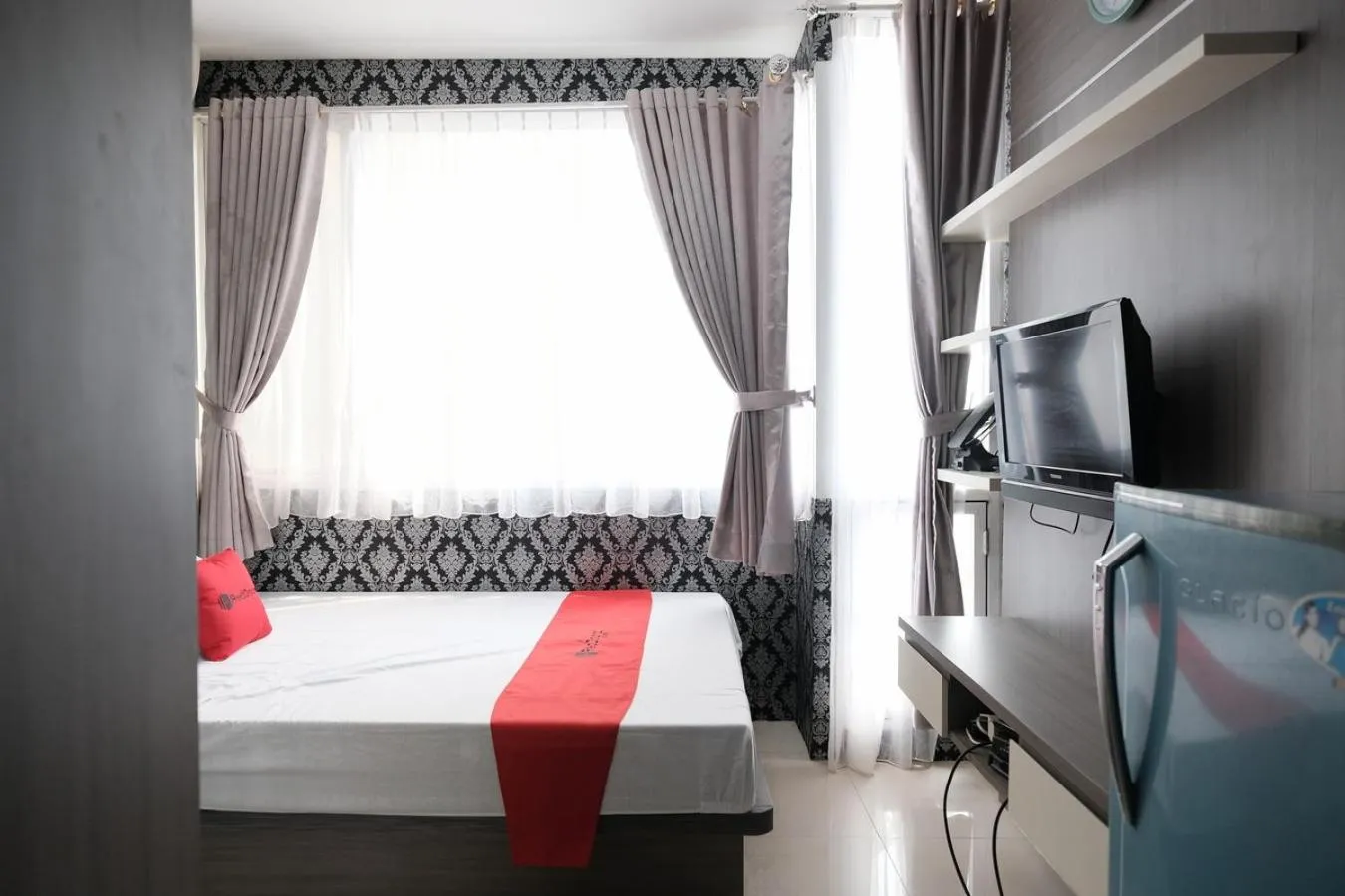 Bed in RedLiving Apartemen Saladdin Mansion - RAN Management