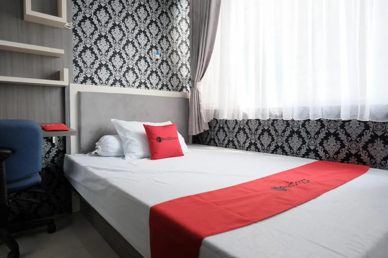 Bedroom, Bed in RedLiving Apartemen Saladdin Mansion - RAN Management