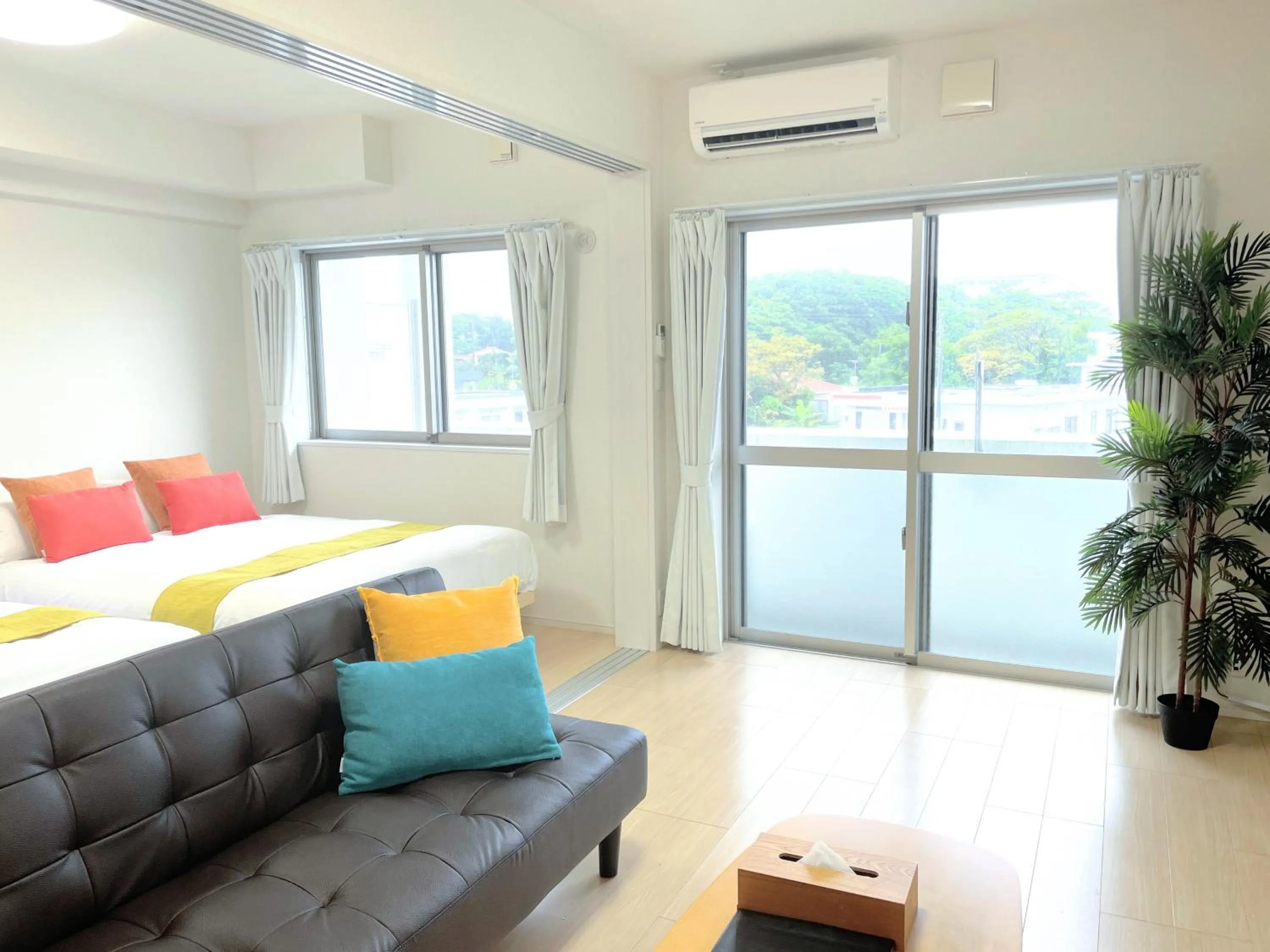 Living room, Bed in Comfort Villa