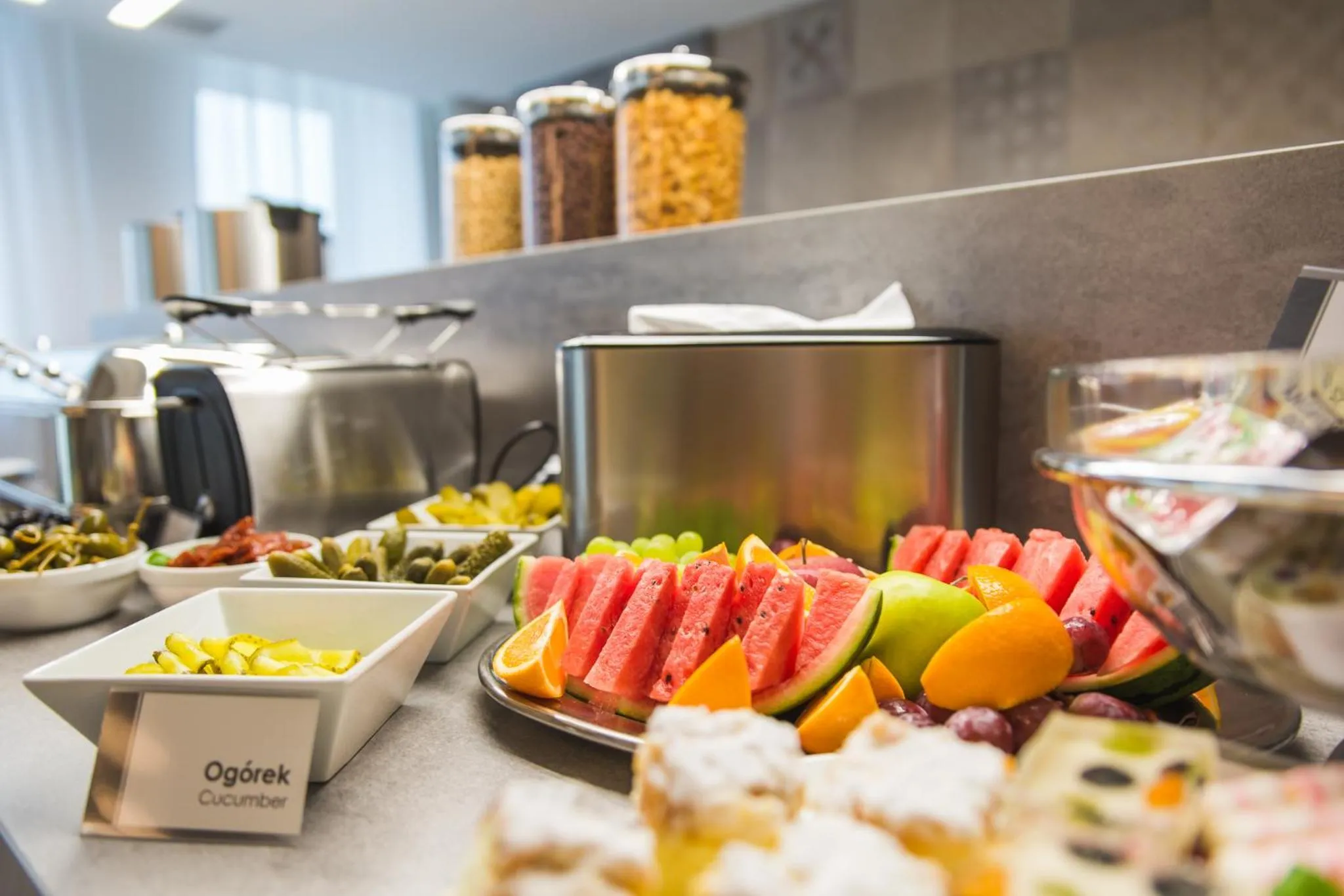 Food and drinks in Hotel Quattro