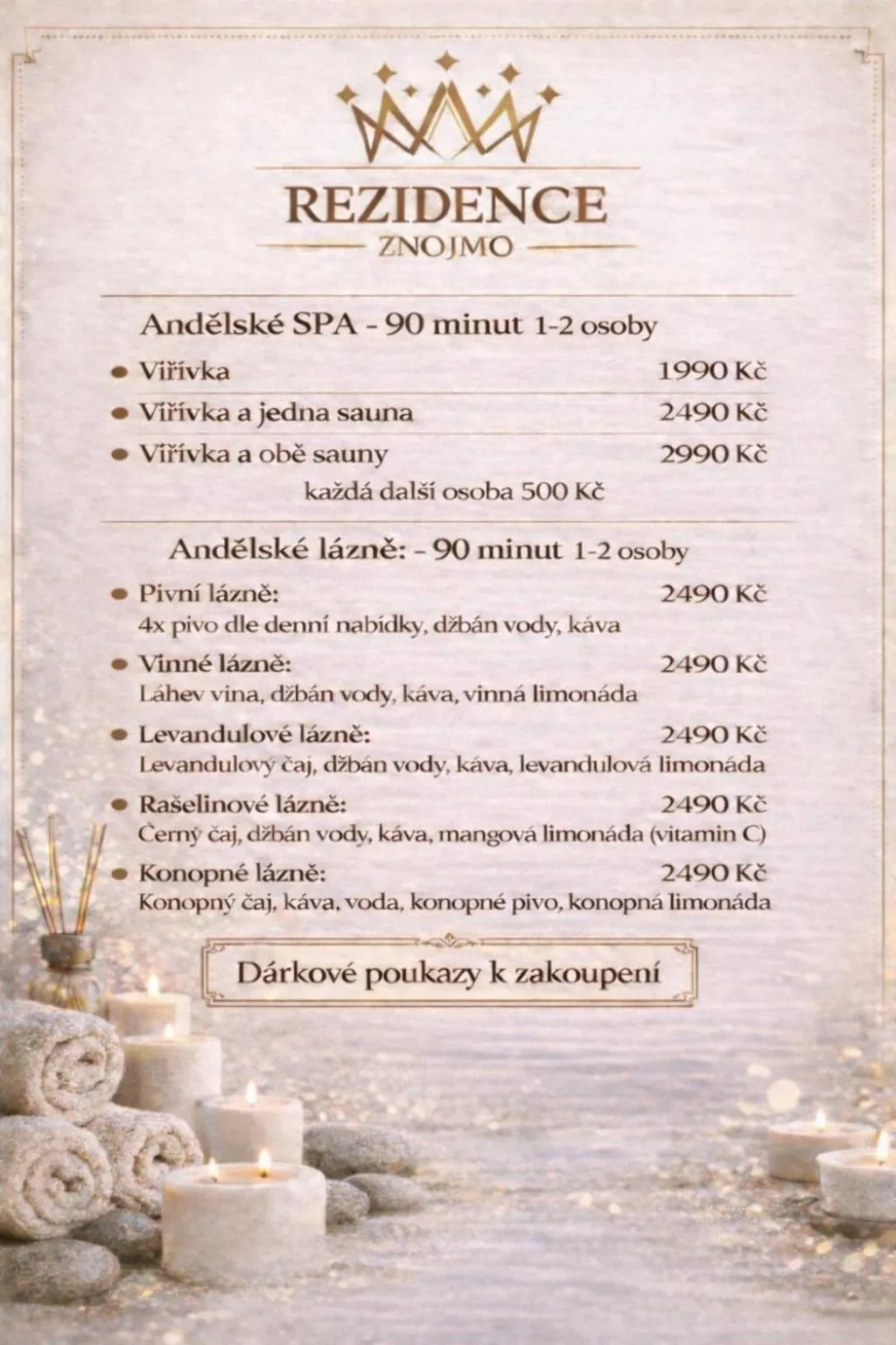 Rezidence Znojmo SPA Privat wellness