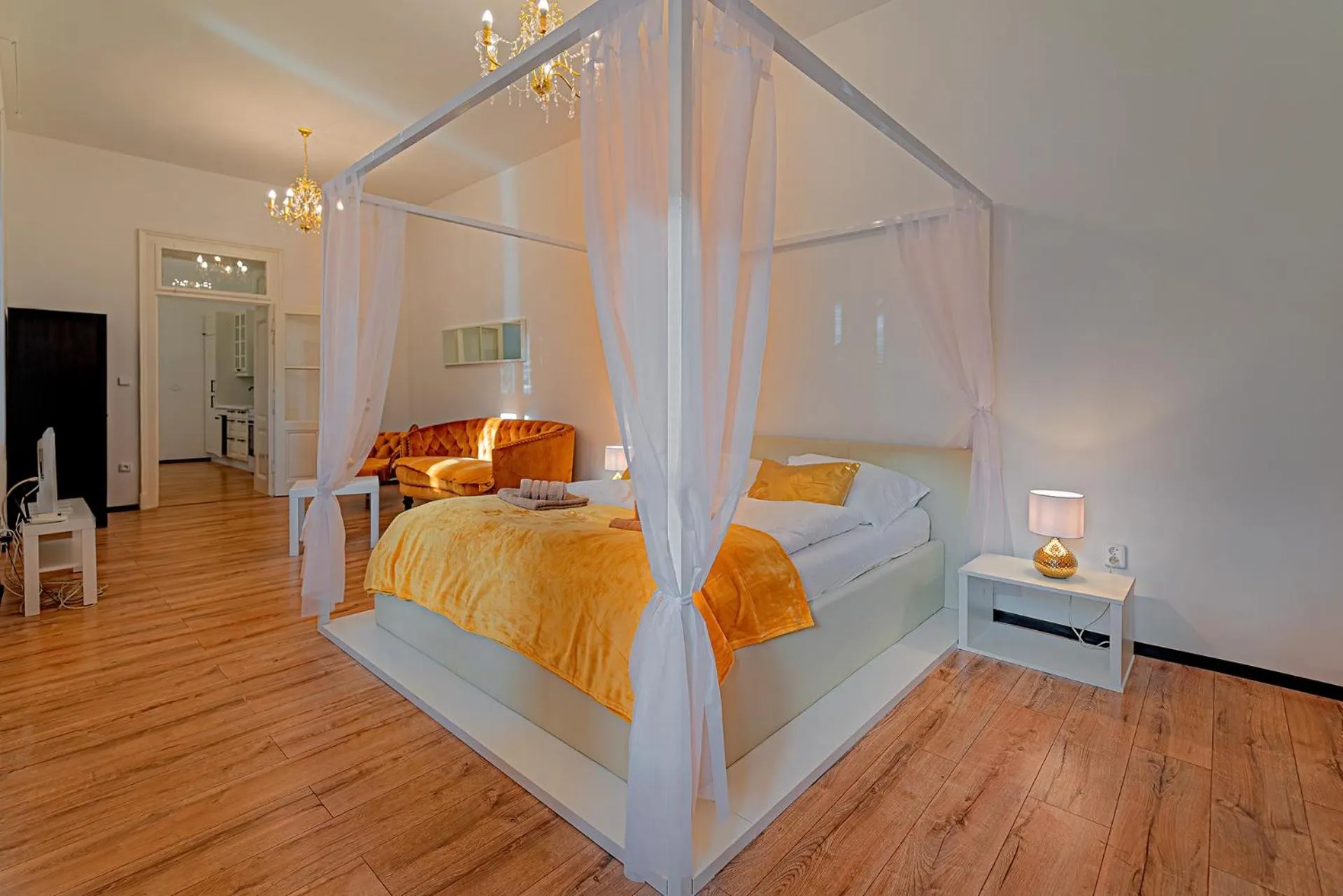 Bed in Rezidence Znojmo SPA privat wellness