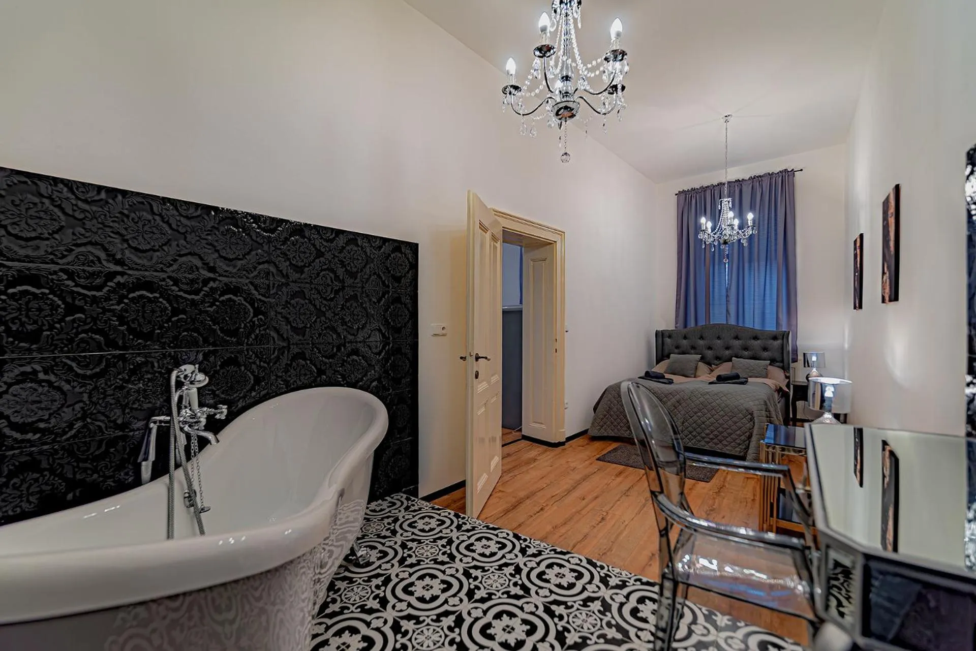 Bedroom in Rezidence Znojmo SPA privat wellness