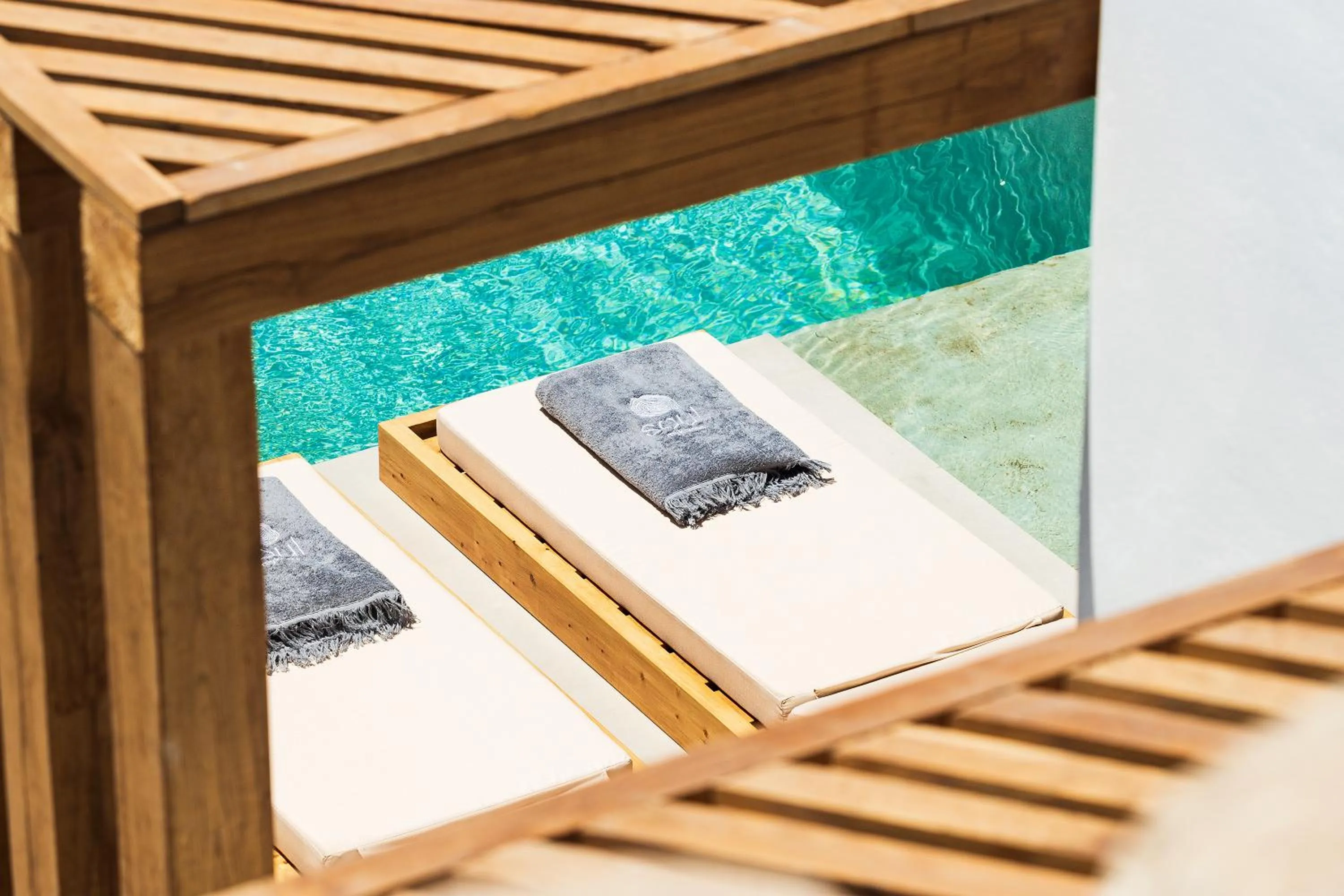 Pool view in Mykonos Soul Luxury Suites