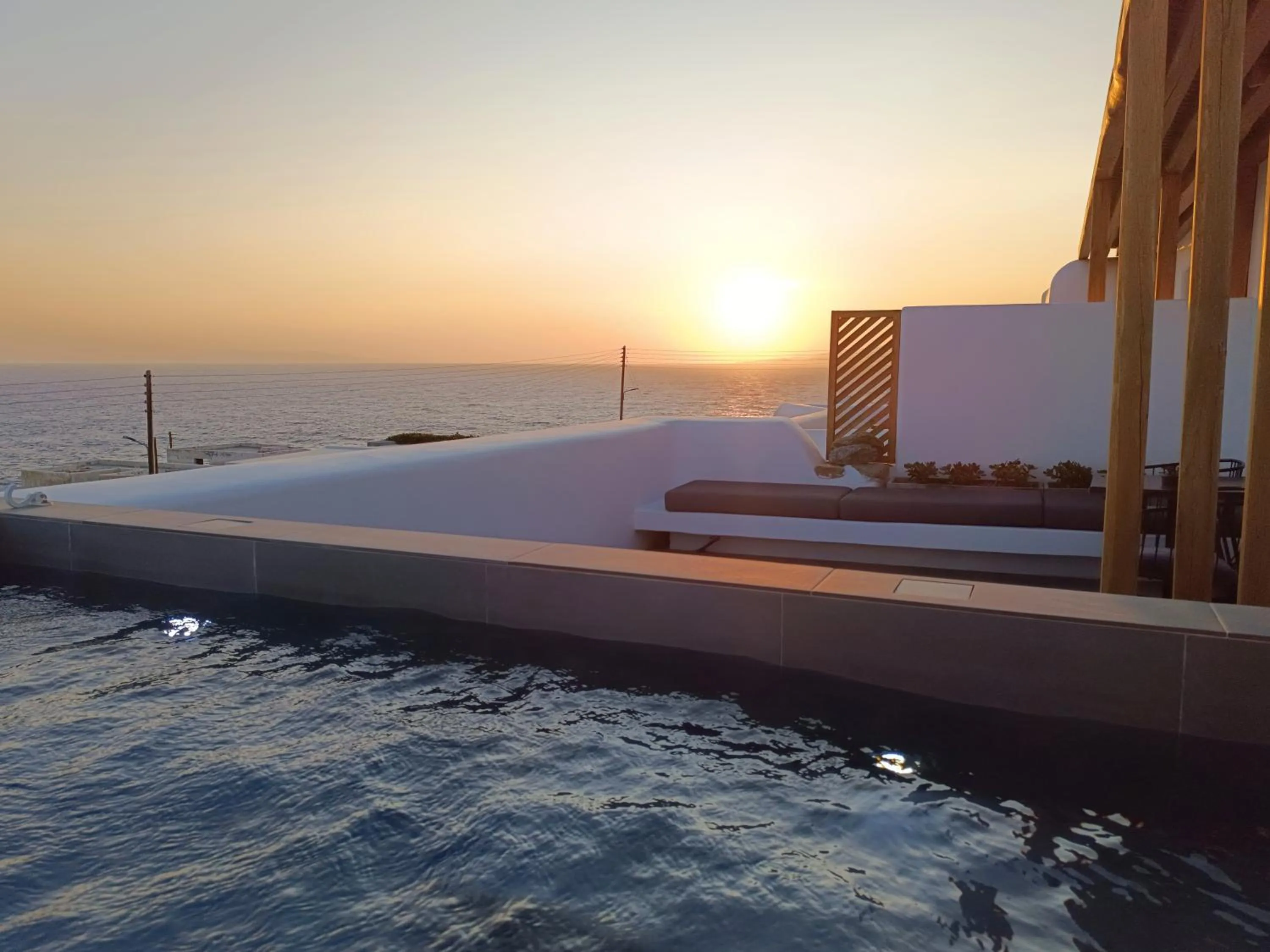 Natural landscape in Mykonos Soul Luxury Suites