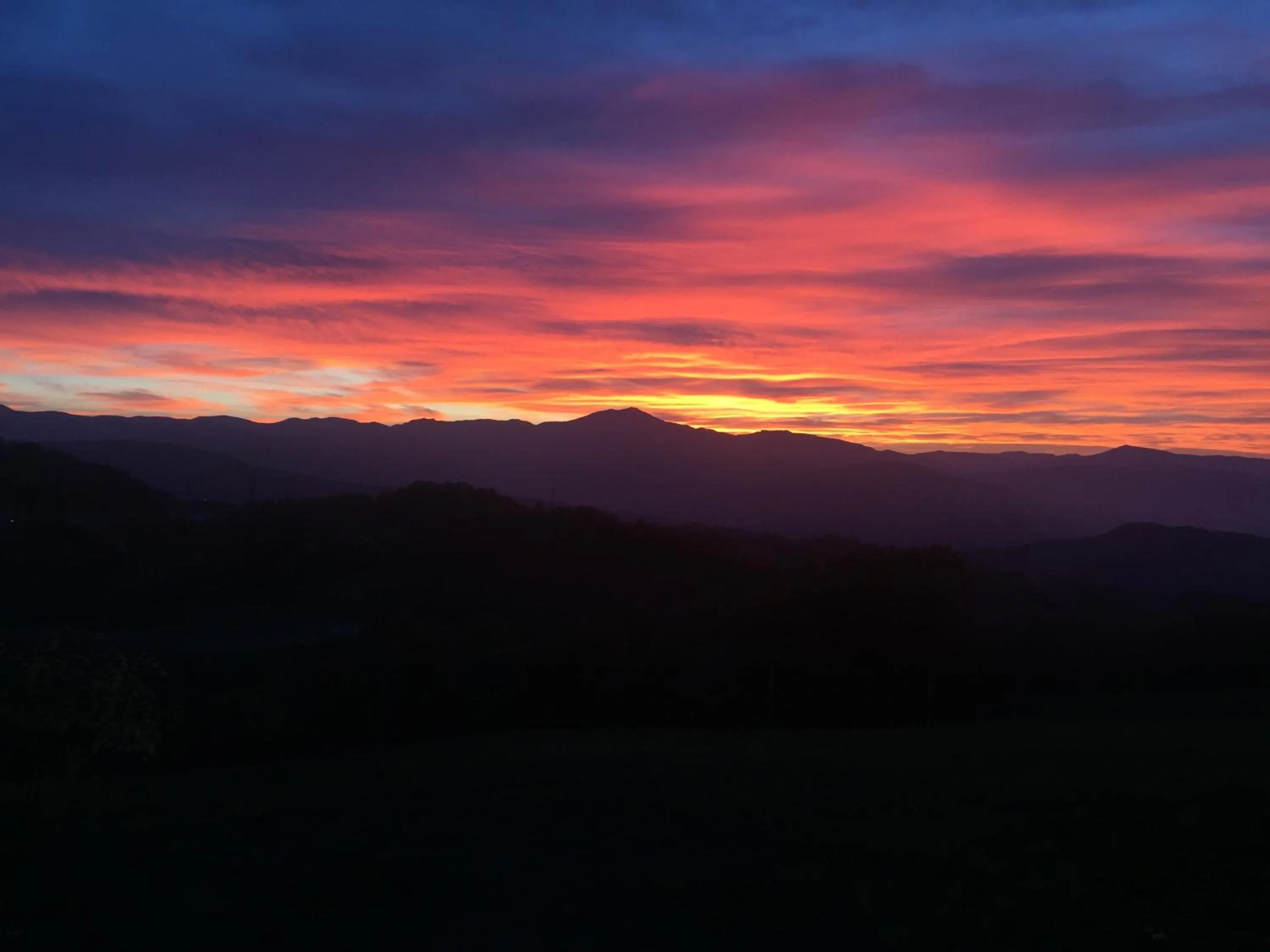 Sunset in Locanda del Sole