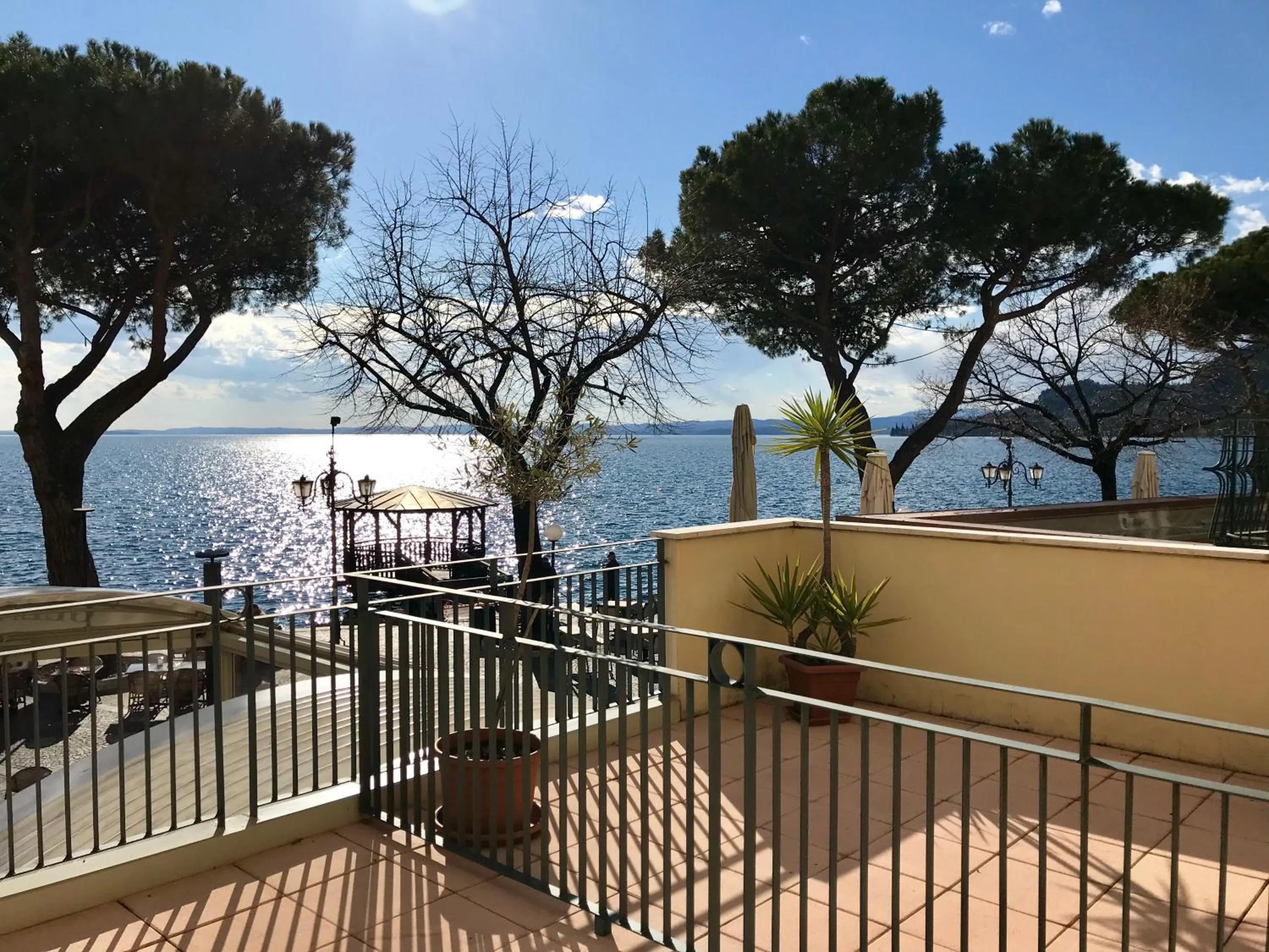 Balcony/Terrace in Hotel Roma