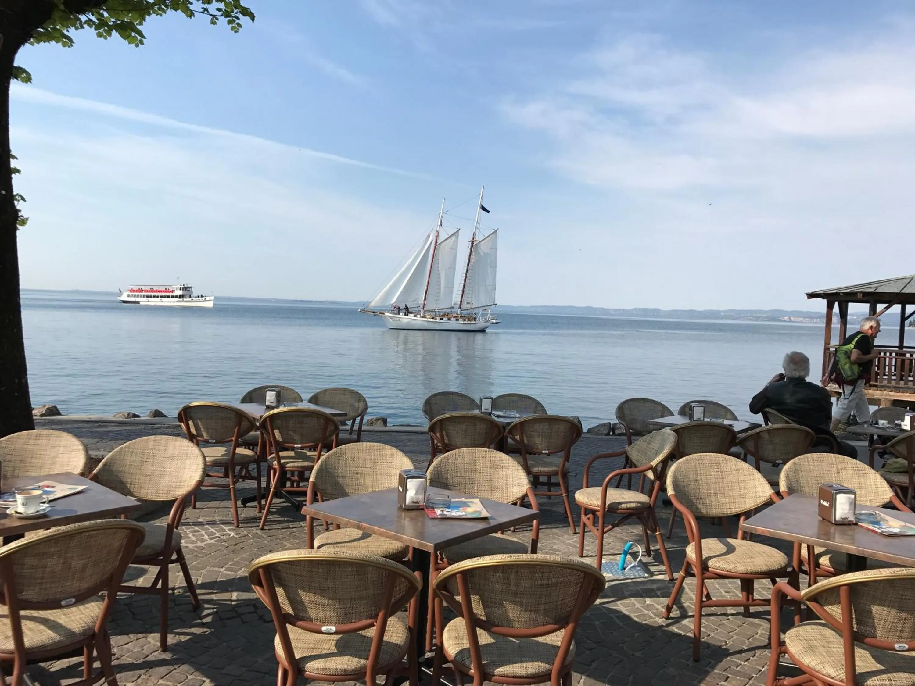 Lake view in Hotel Roma