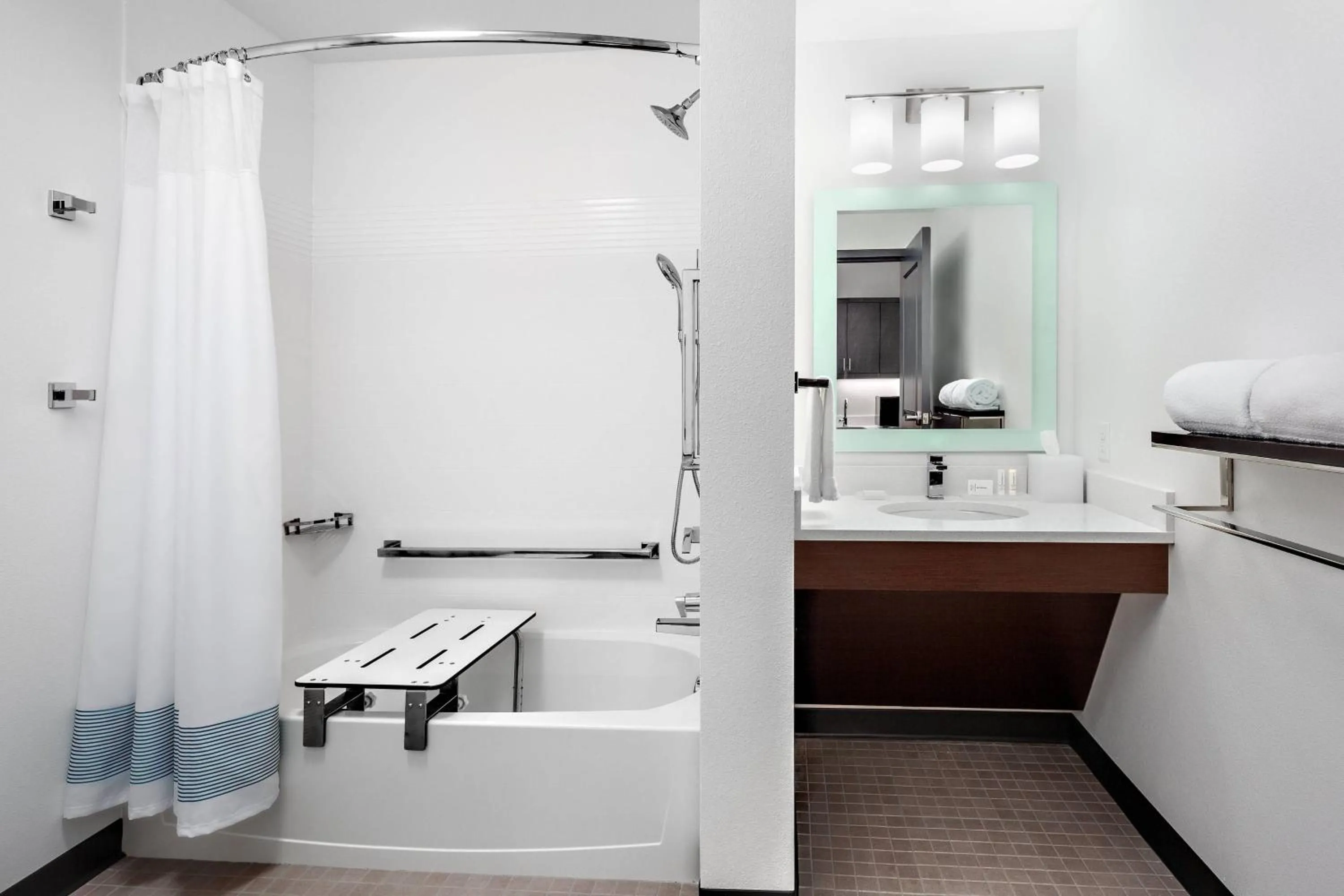 Bathroom in TownePlace Suites by Marriott Loveland Fort Collins