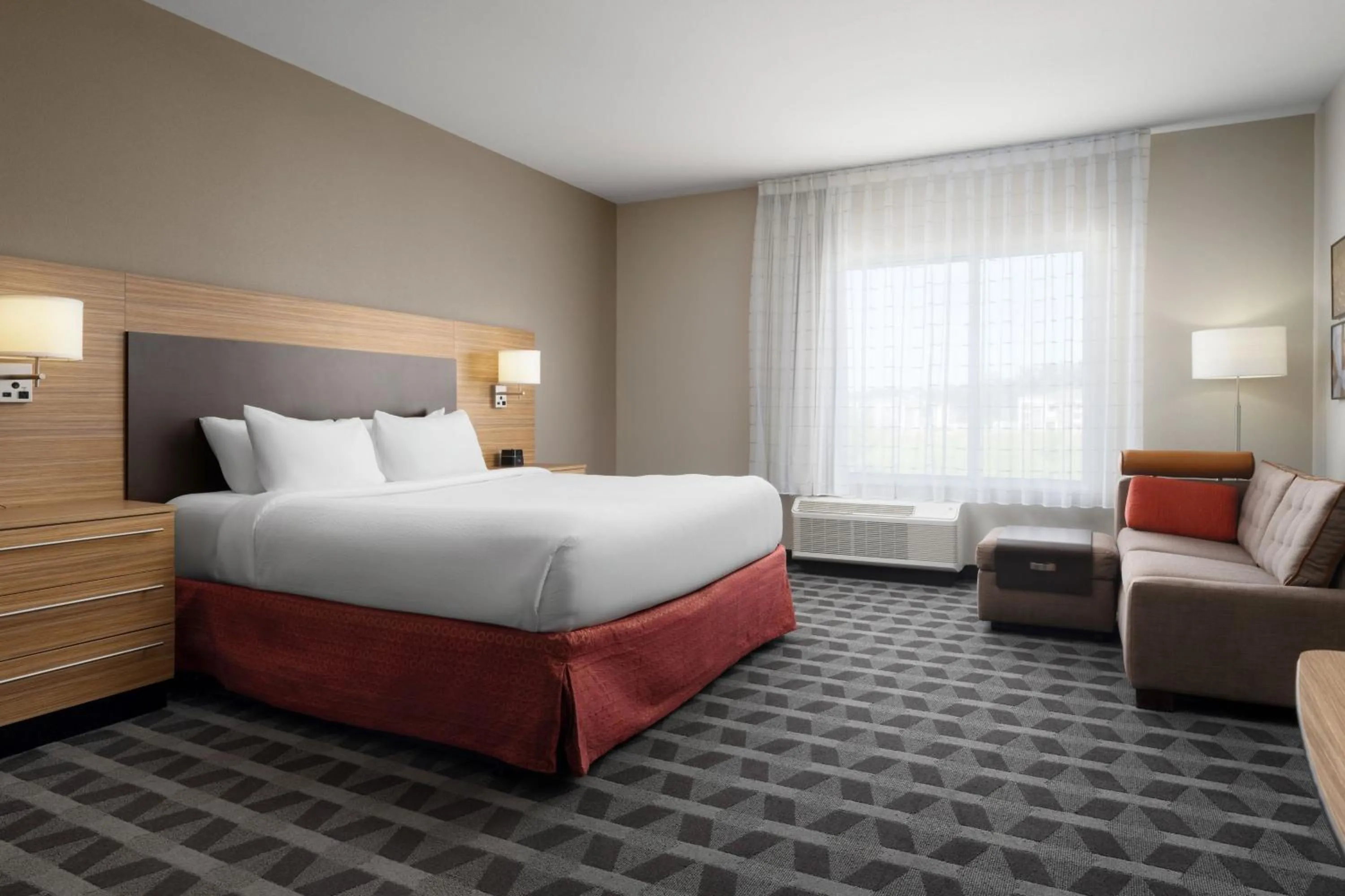 Photo of the whole room, Bed in TownePlace Suites by Marriott Lafayette South