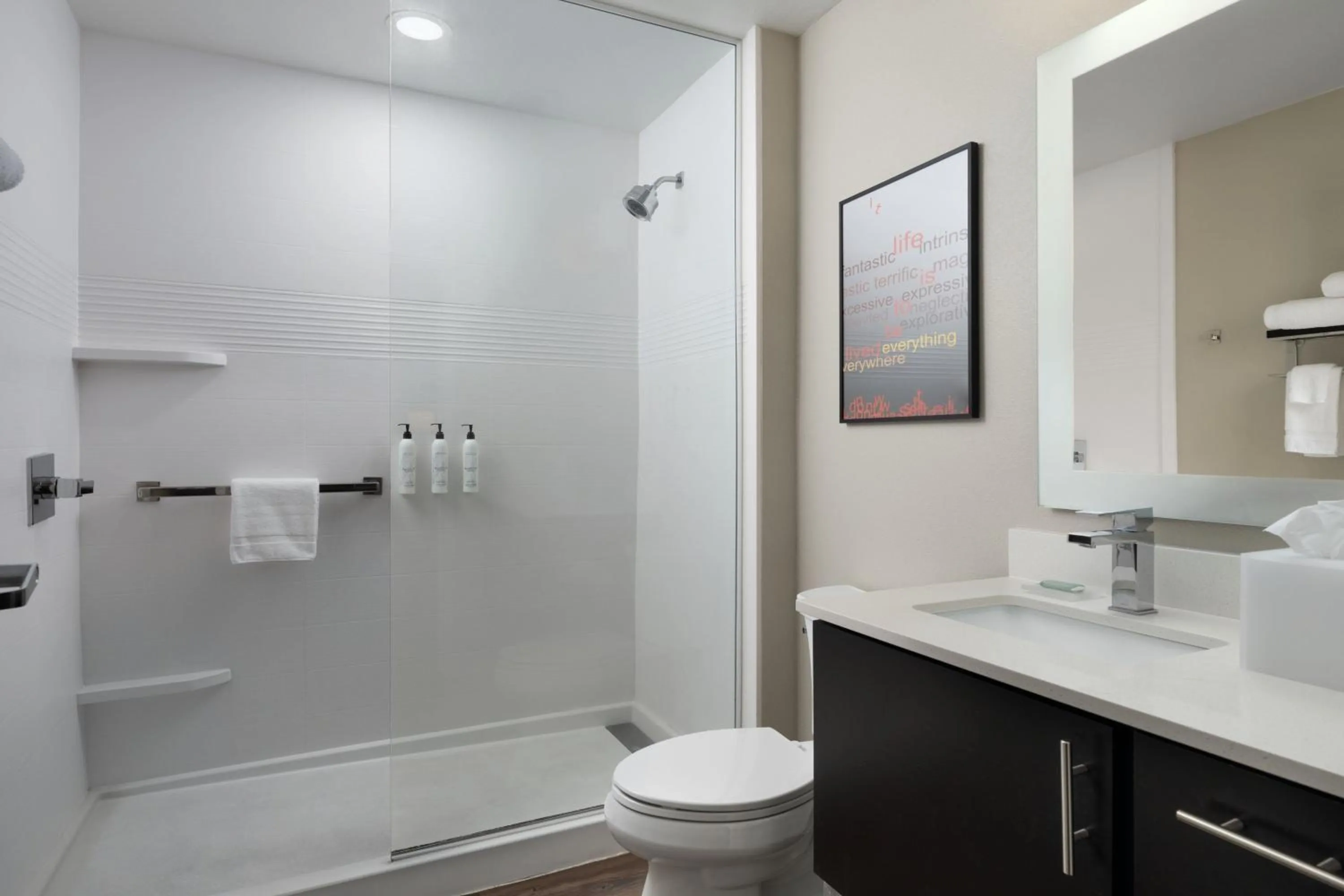 Bathroom in TownePlace Suites by Marriott Lafayette South