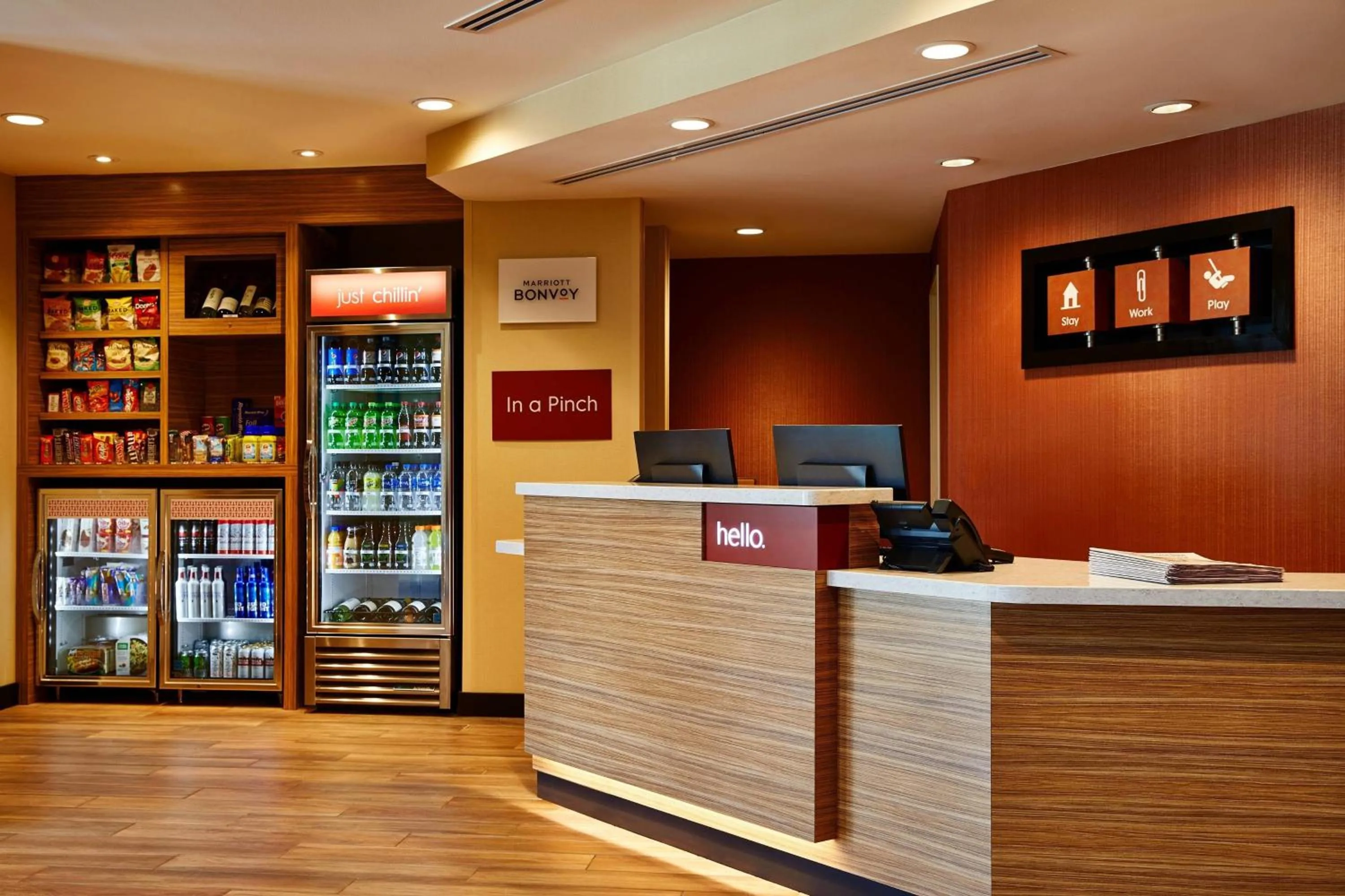 Lobby or reception in TownePlace Suites by Marriott St. Louis O'Fallon