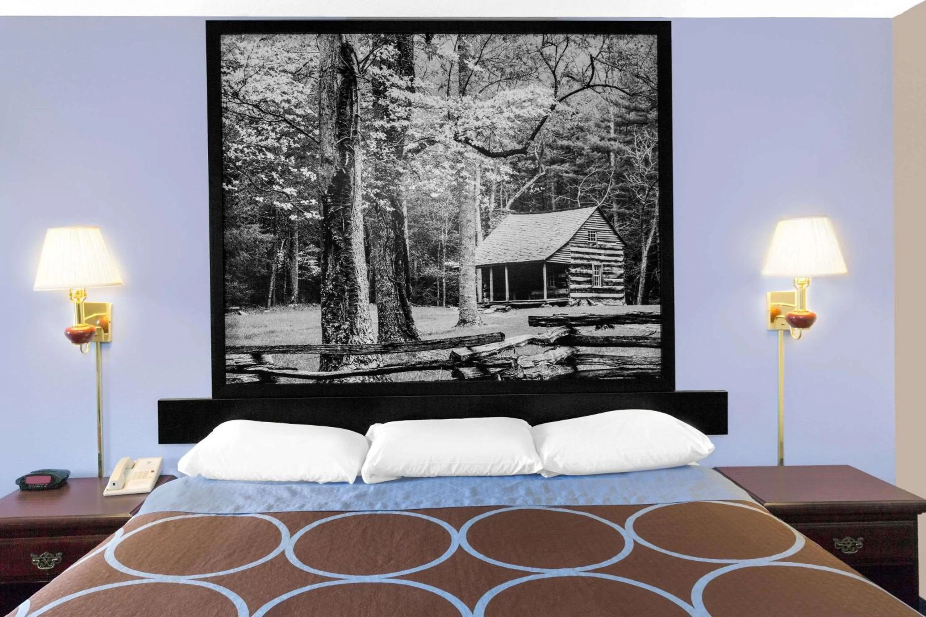 Bedroom, Bed in Super 8 by Wyndham Whiteville