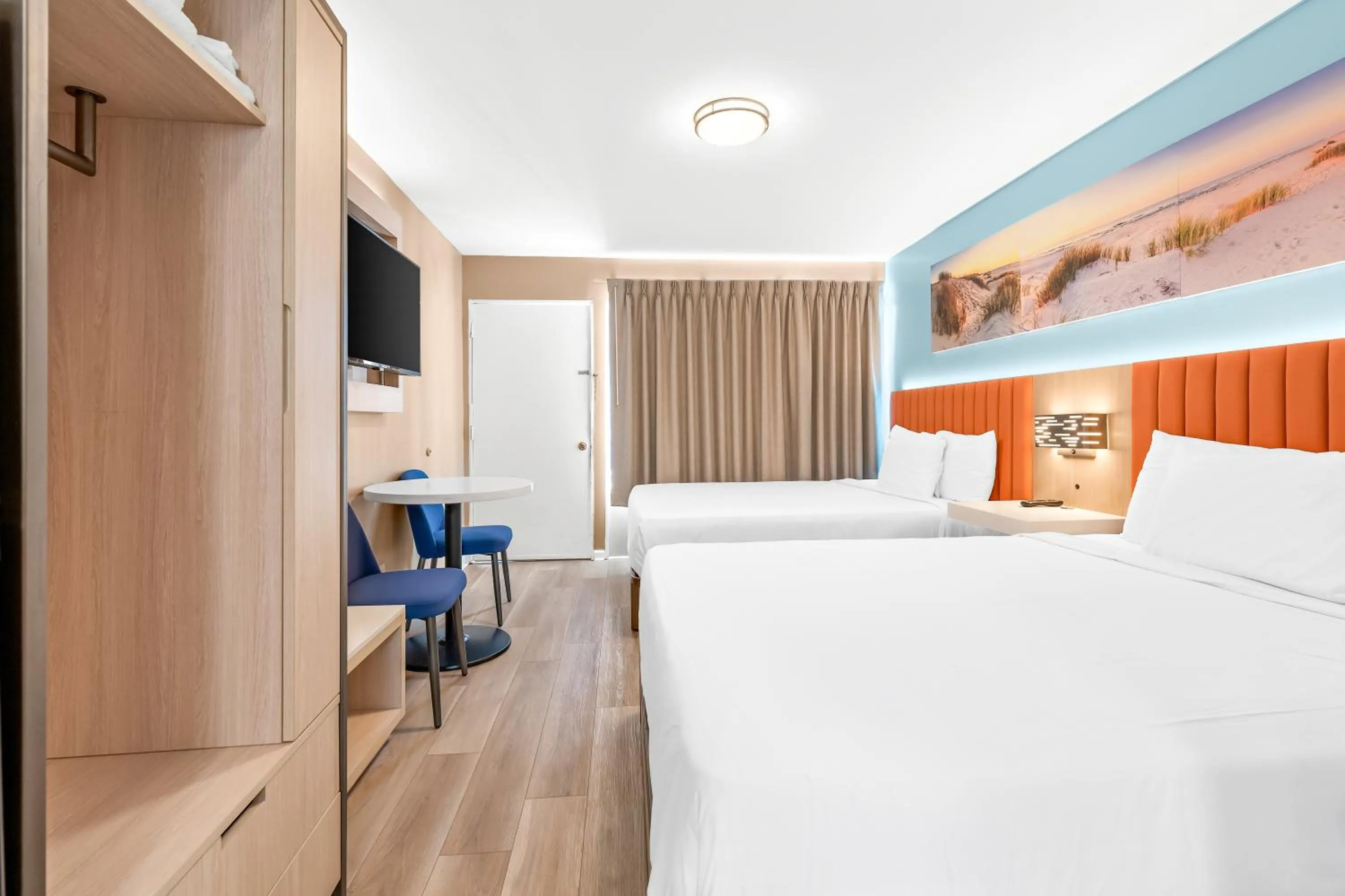 Bedroom, Bed in Mango Motel Wildwood Beach & Boardwalk