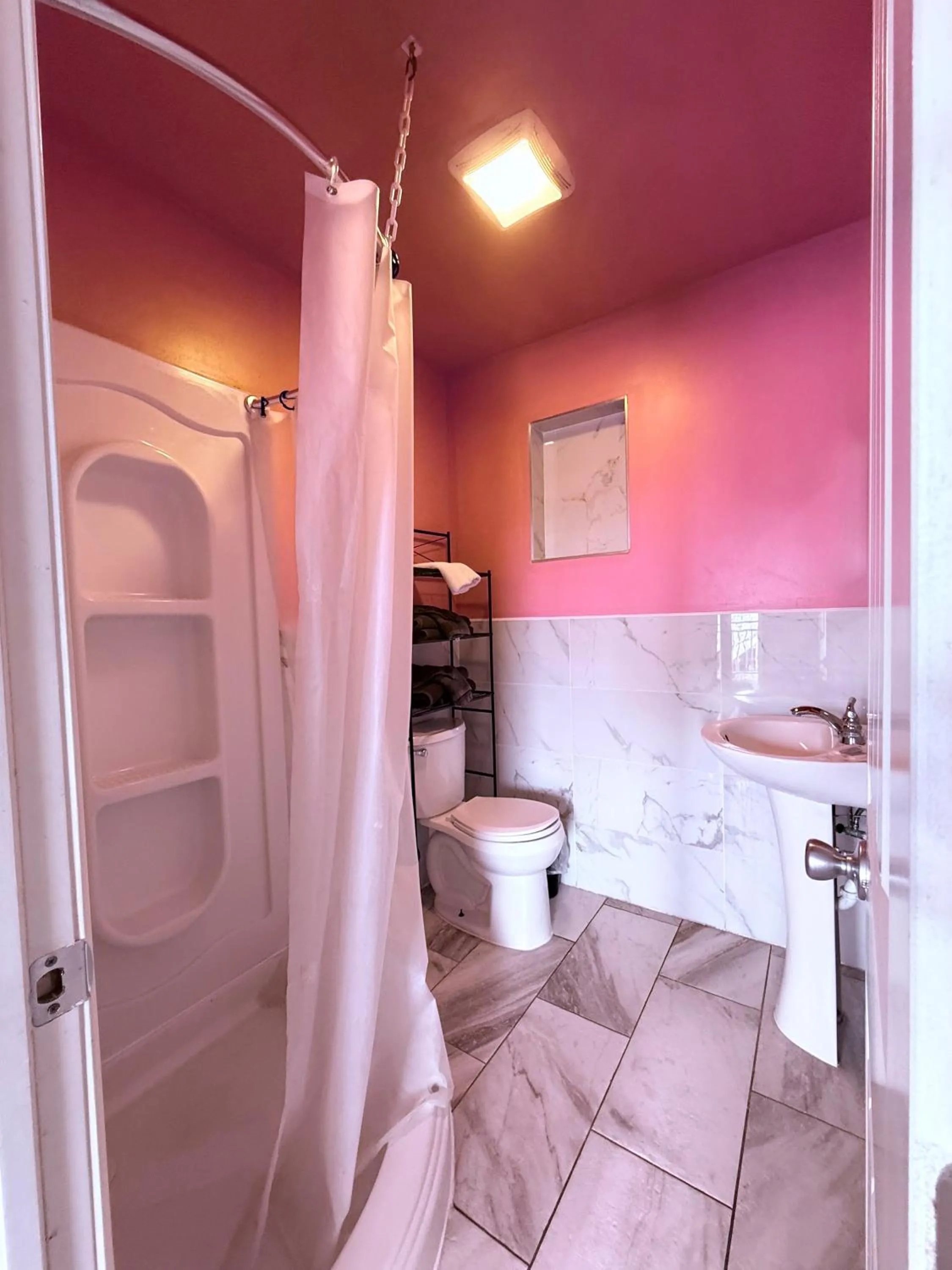 Shower in Twilight Motel