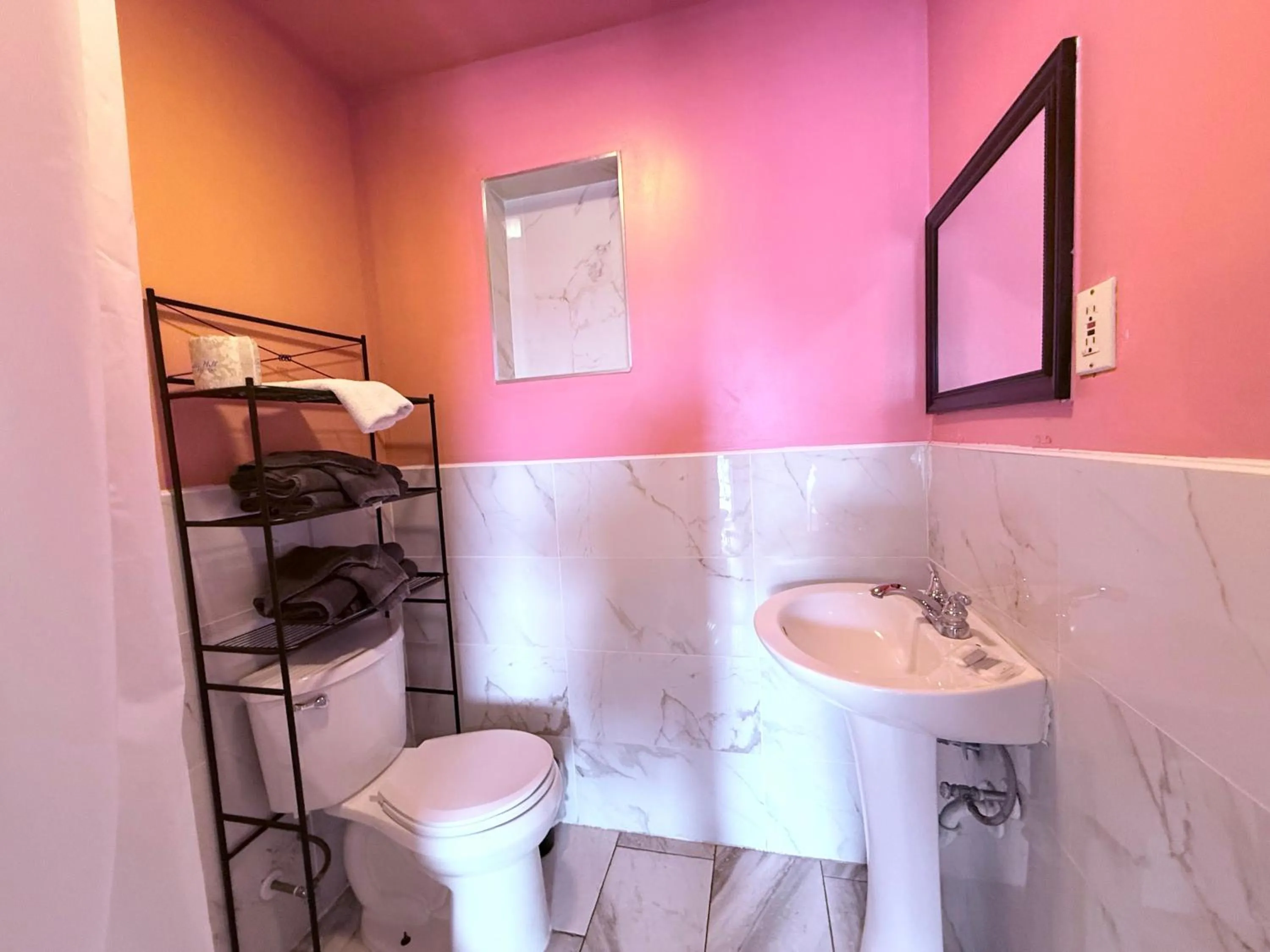 Shower in Twilight Motel