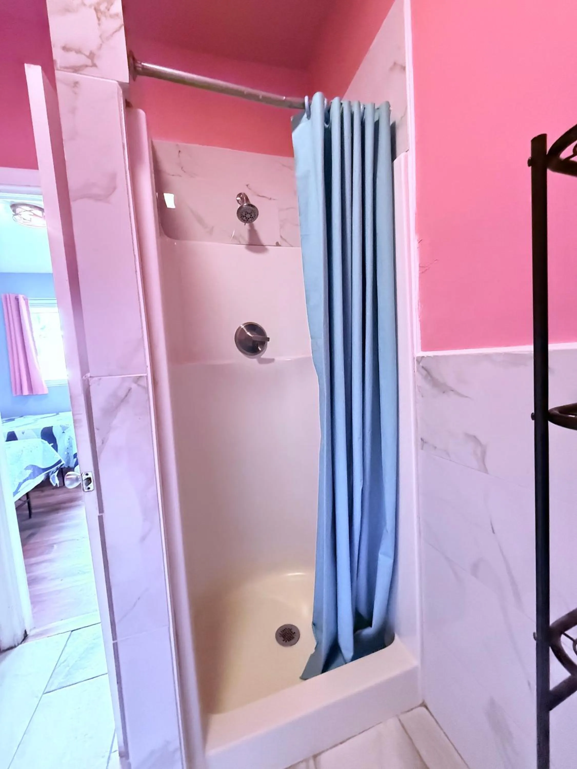 Shower in Twilight Motel