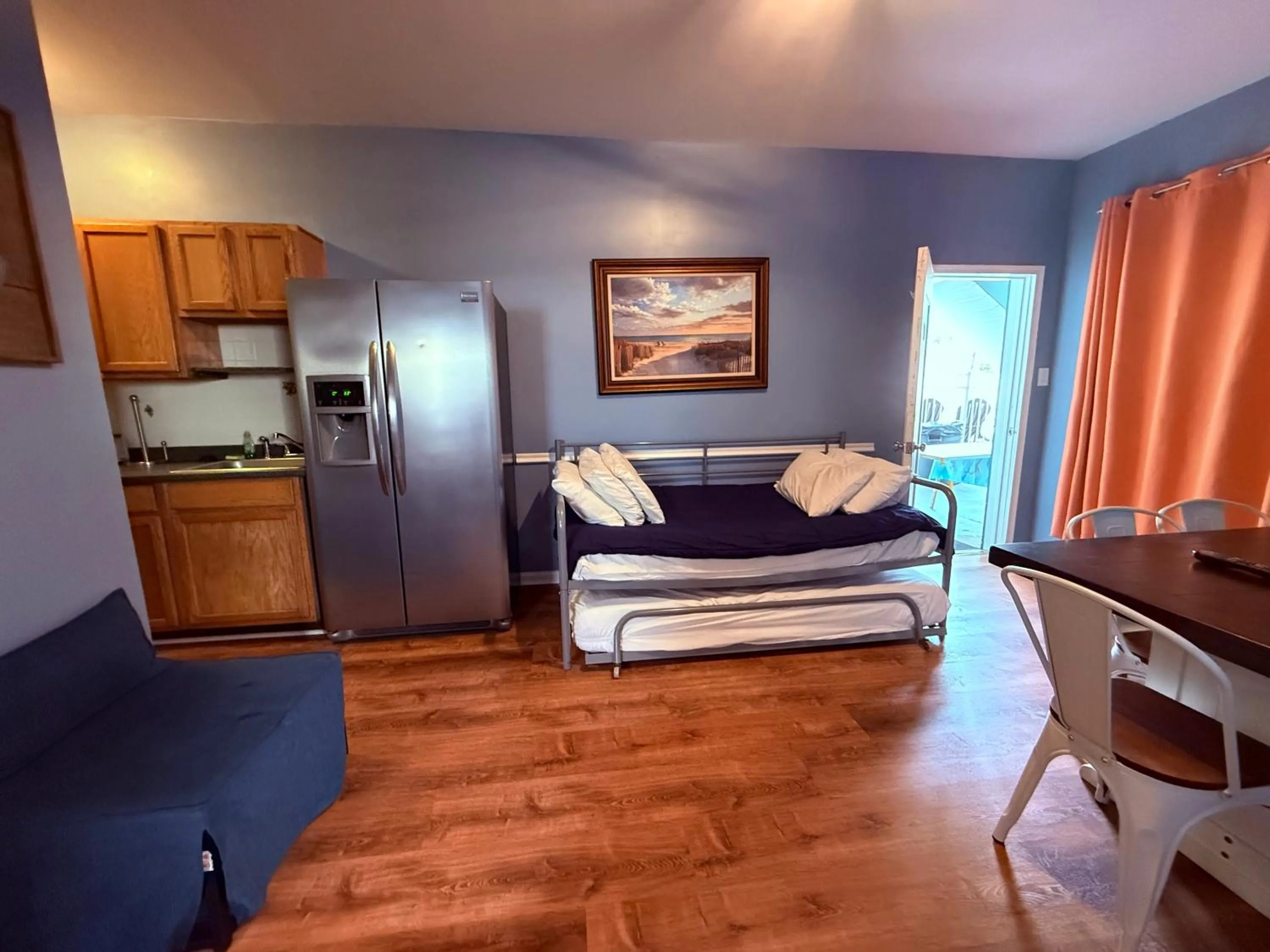 Seating area in Twilight Motel