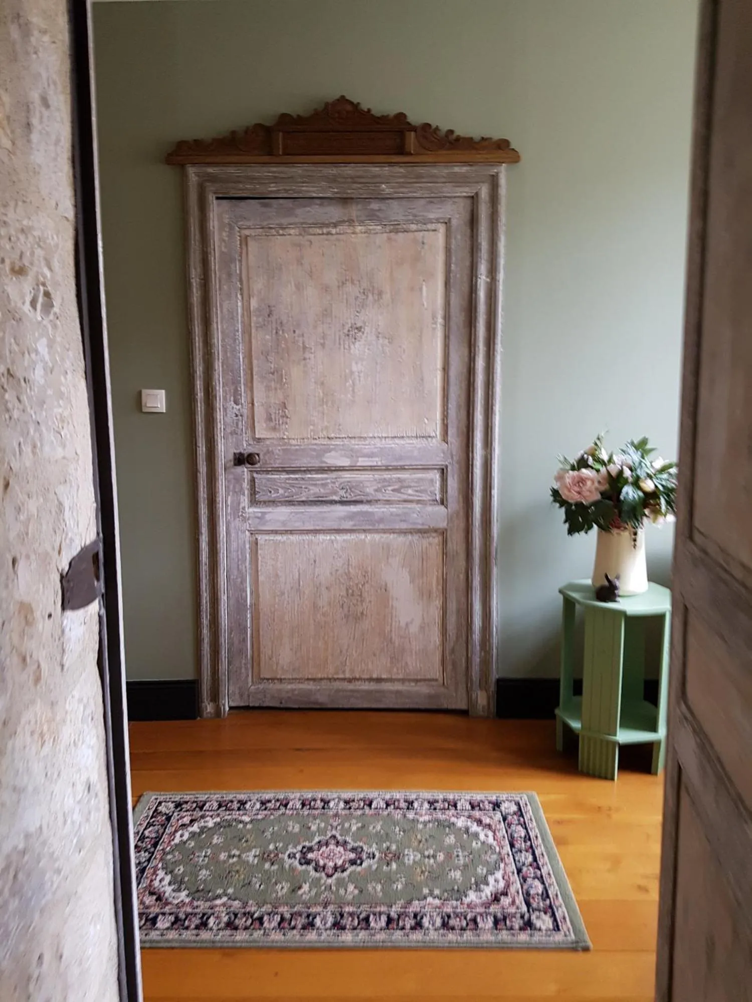 Bedroom in chambres d'hôtes du Tilleul