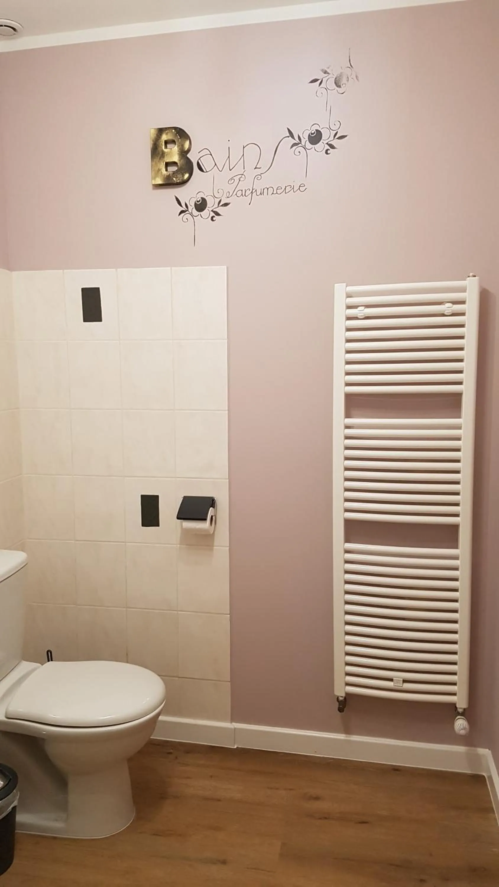 Bathroom in chambres d'hôtes du Tilleul