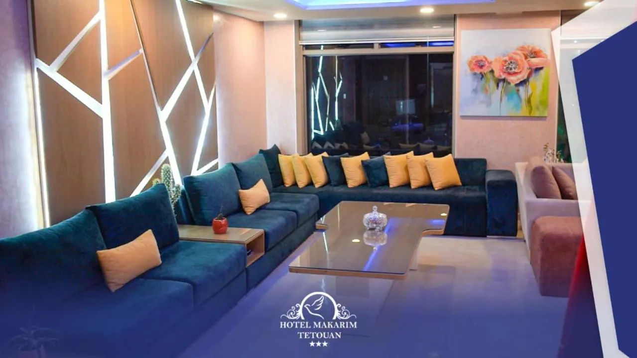 Lobby or reception in HOTEL MAKARIM TETOUAN