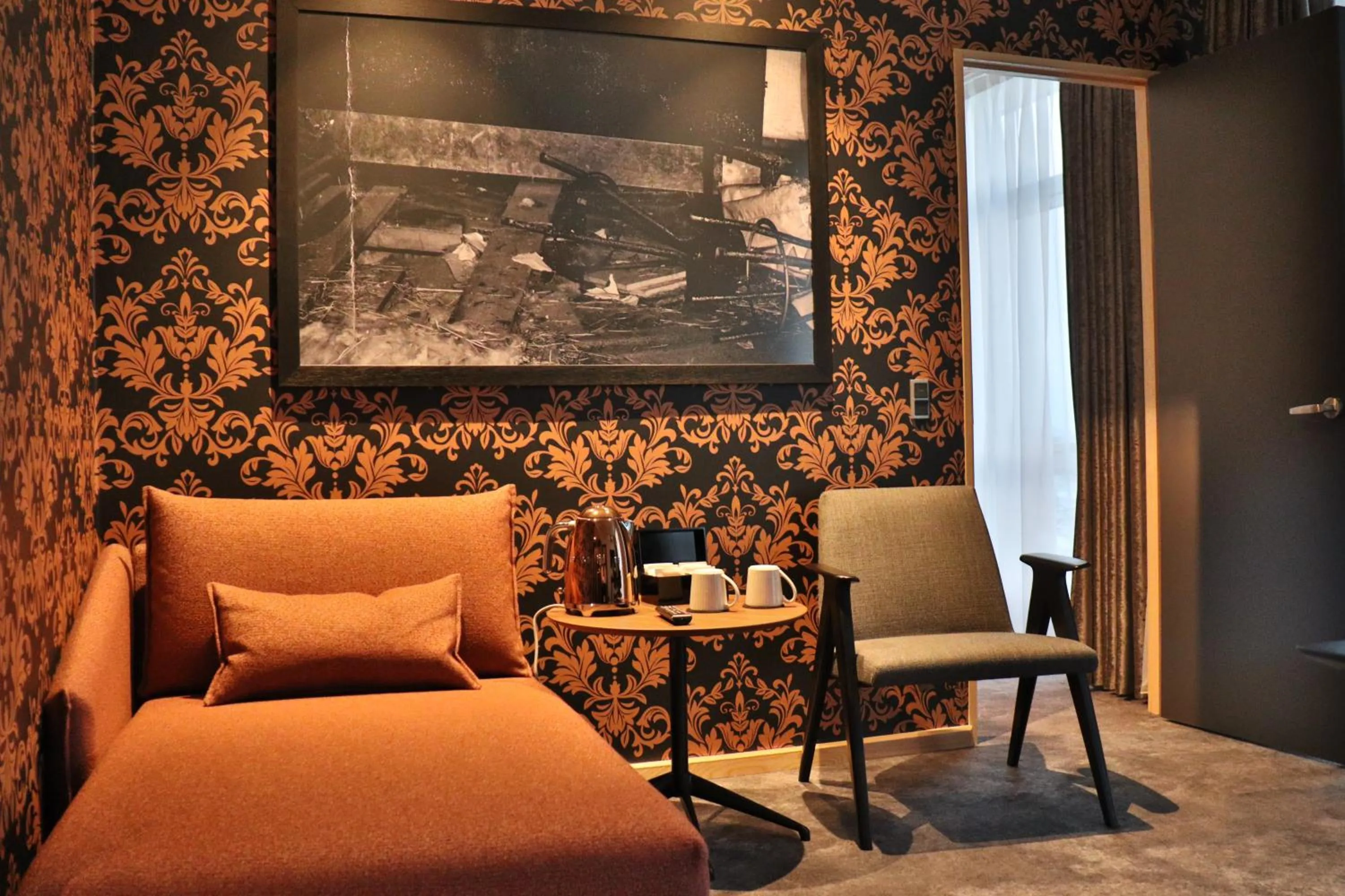 Living room in Hotel Brandan